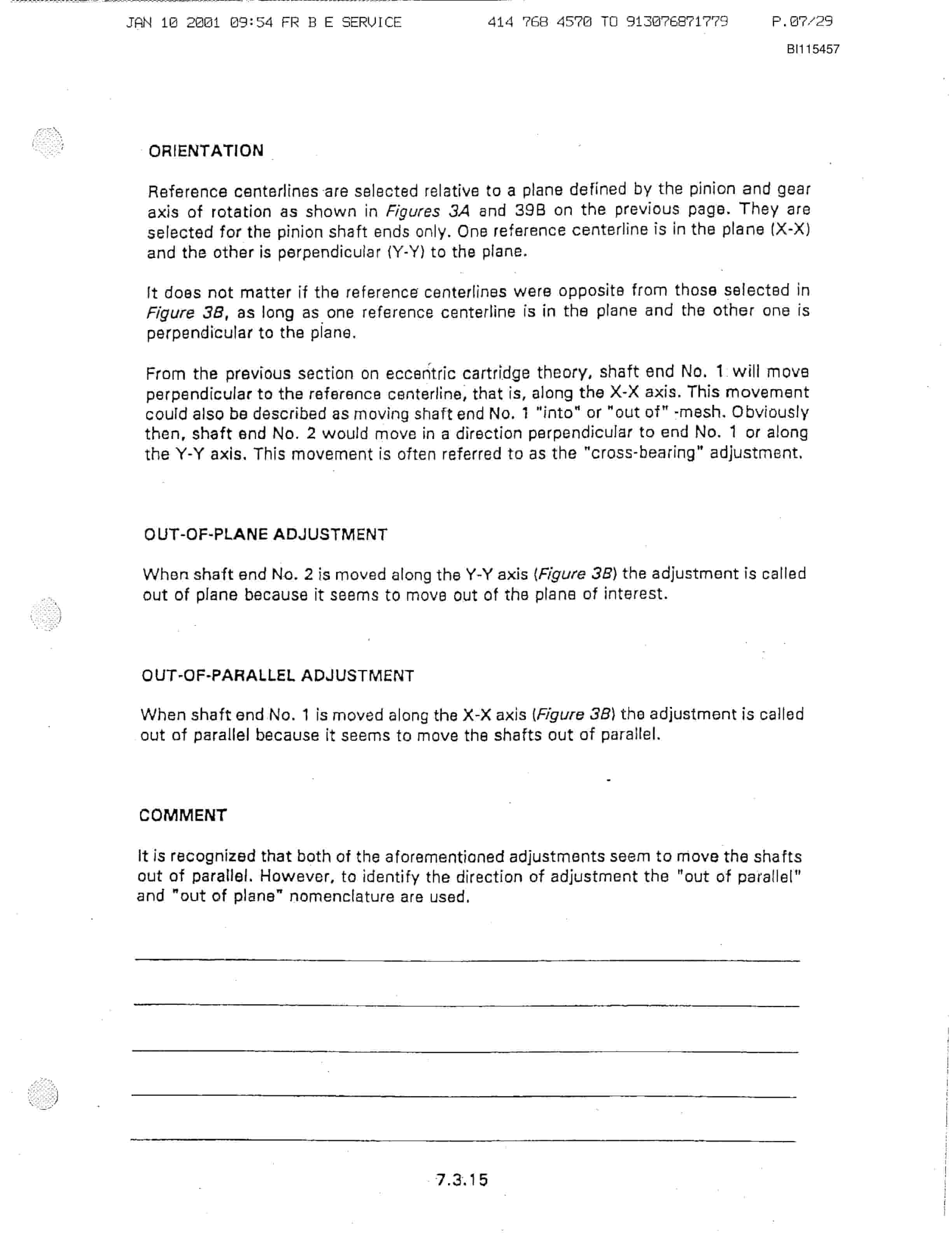 Caterpillar 8750 Walking Dragline Technical Manual BI115457-4