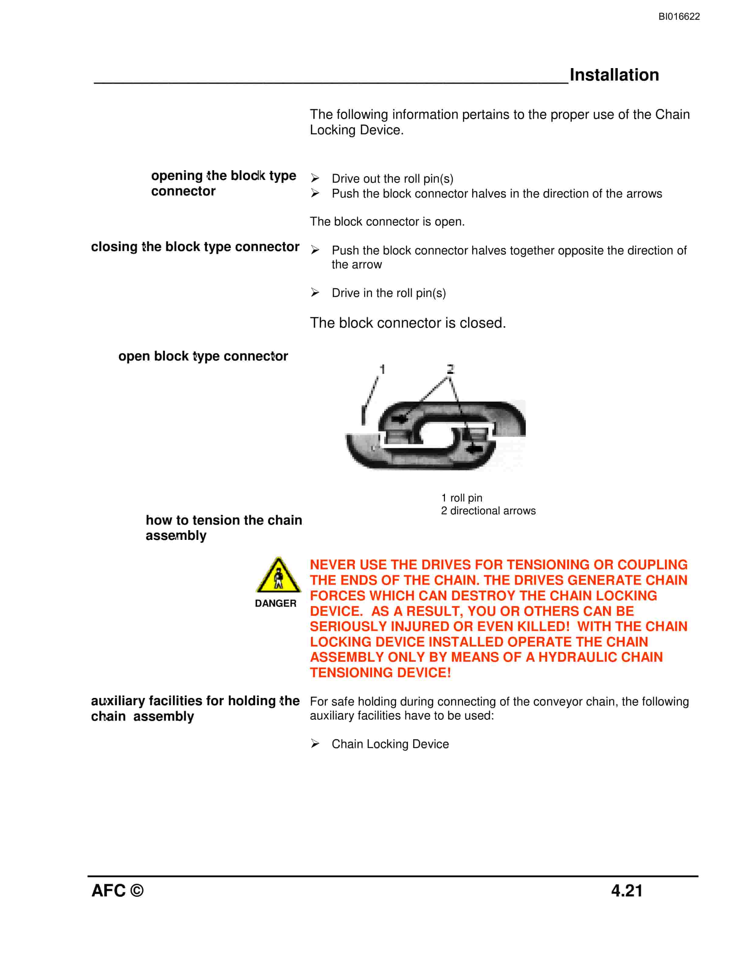 Caterpillar Armored Face Conveyor Operation And Maintenance Manual BI016622-2
