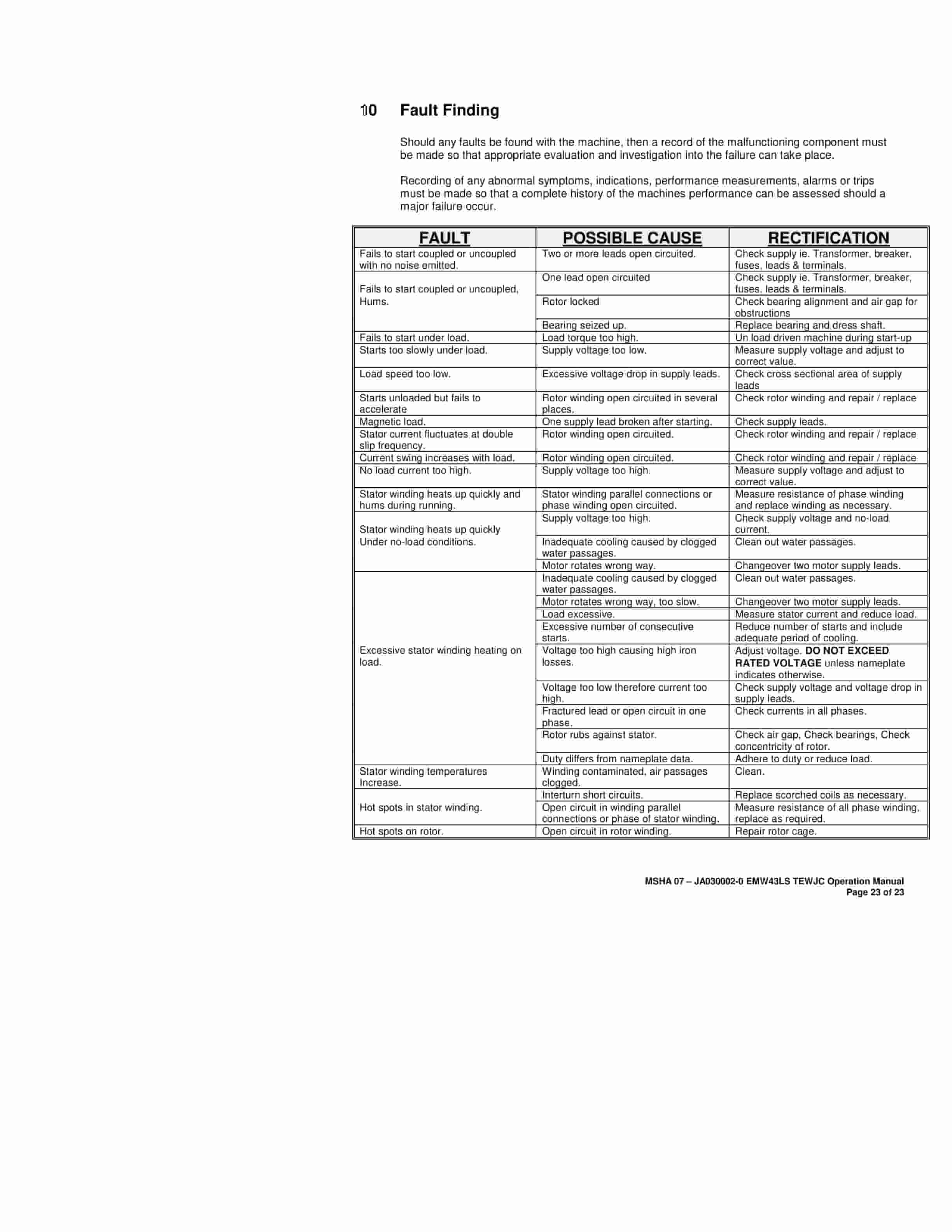Caterpillar ATB Morley Motor Stageloader Operation And Maintenance Manual BI019789-3