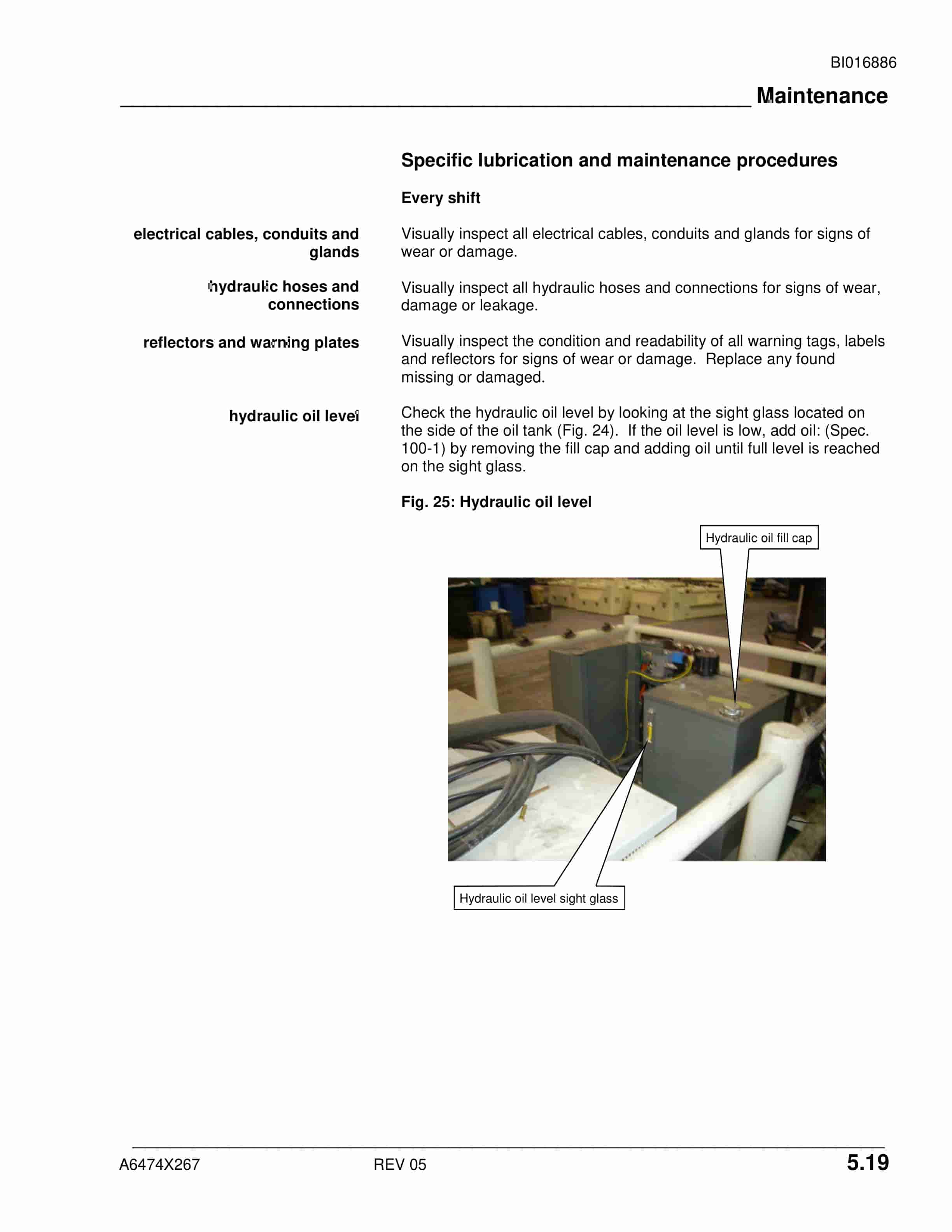 Caterpillar Battery Carousel Operation And Maintenance Manual BI016886-3
