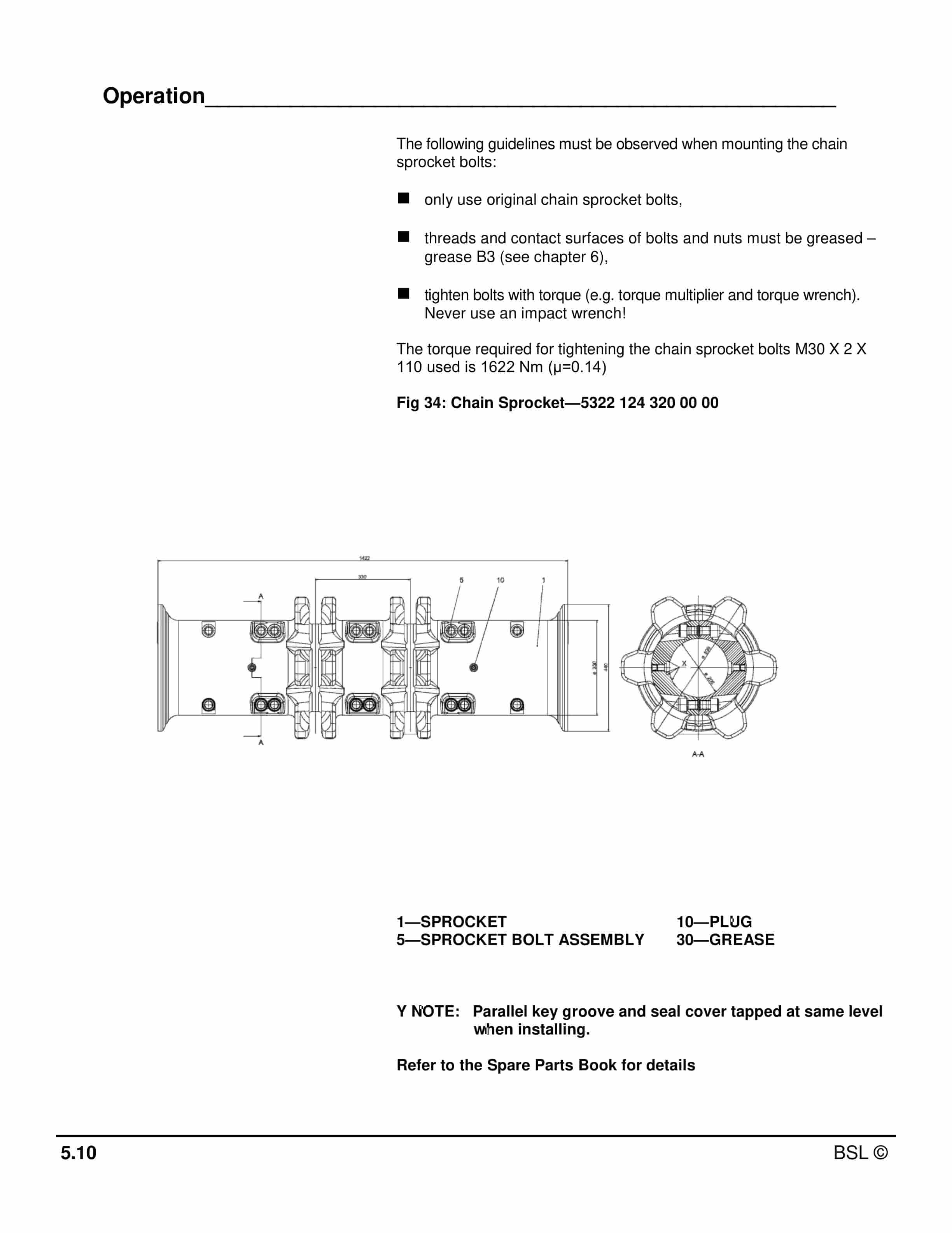Caterpillar Beam Stageloader PF-5-1542 Operation And Maintenance Manual BI019784-5