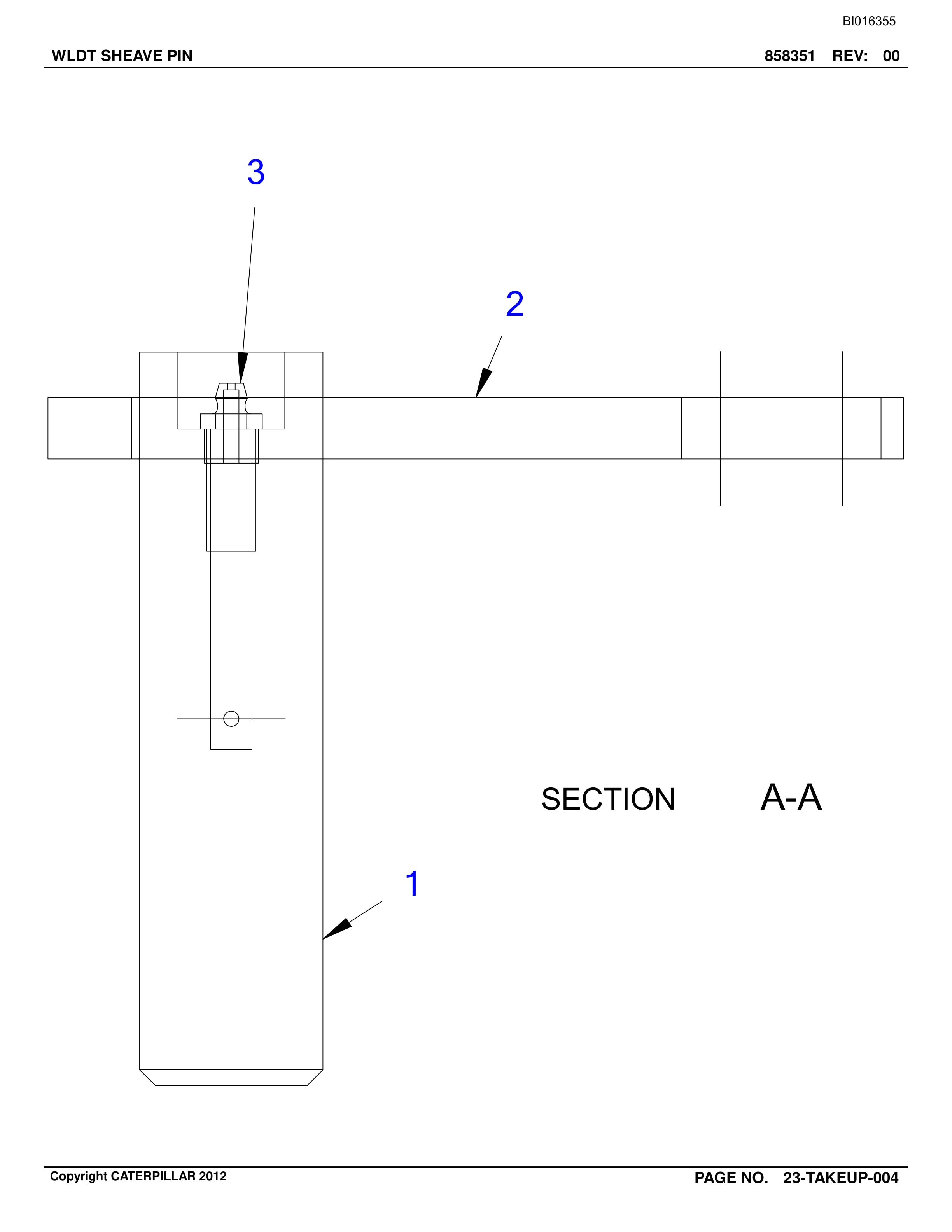 Caterpillar Belt System Parts And Service Manual BI016355-4