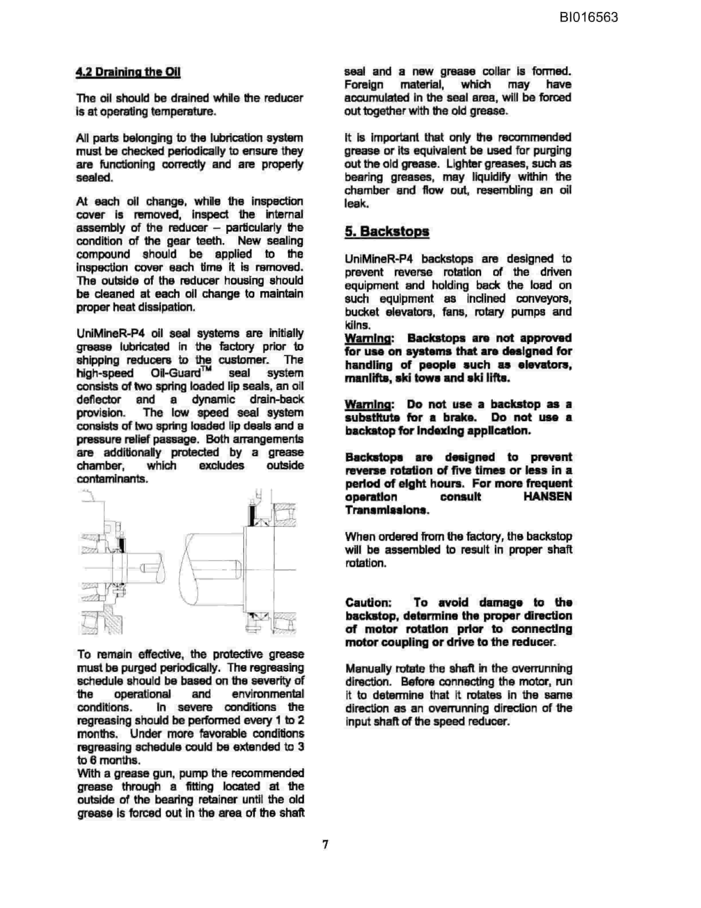 Caterpillar Belt System Parts Manual BI016563-2
