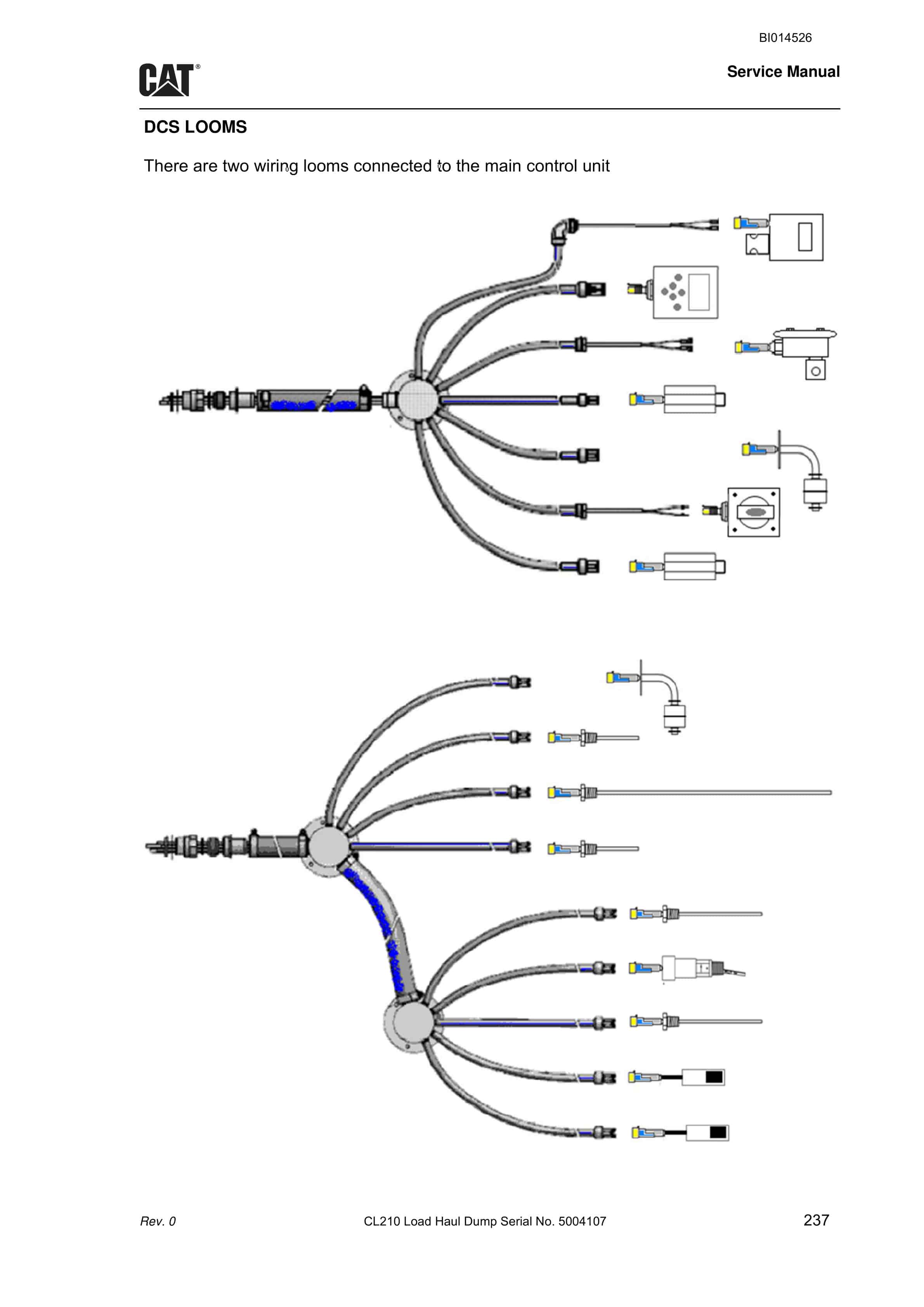 Caterpillar CL210 Load Haul Dump Service Manual BI014526 5 Caterpillar CL210 Load Haul Dump Service Manual BI014526 - Image 5
