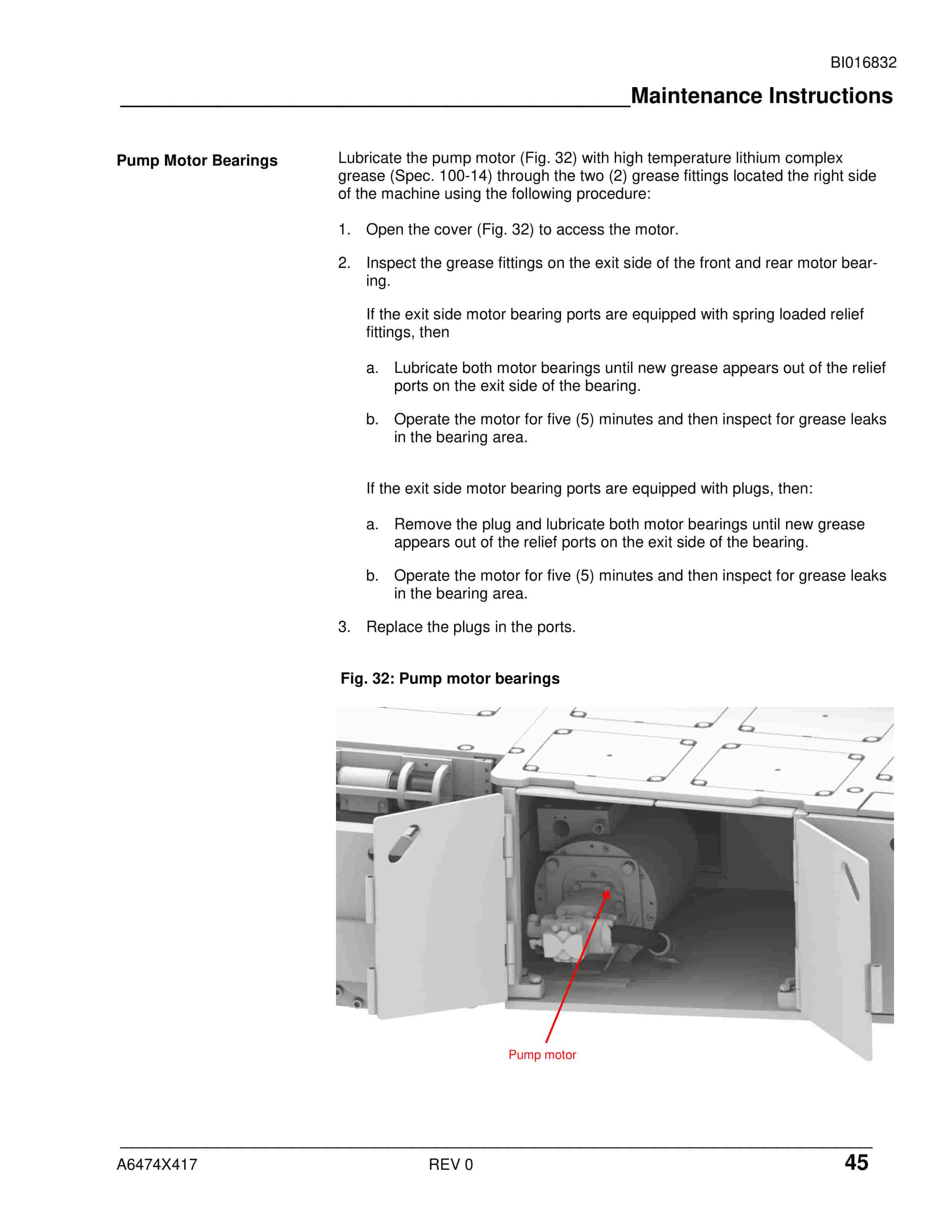 Caterpillar CM230 Continuous Miner Operation And Maintenance Manual BI016832-5