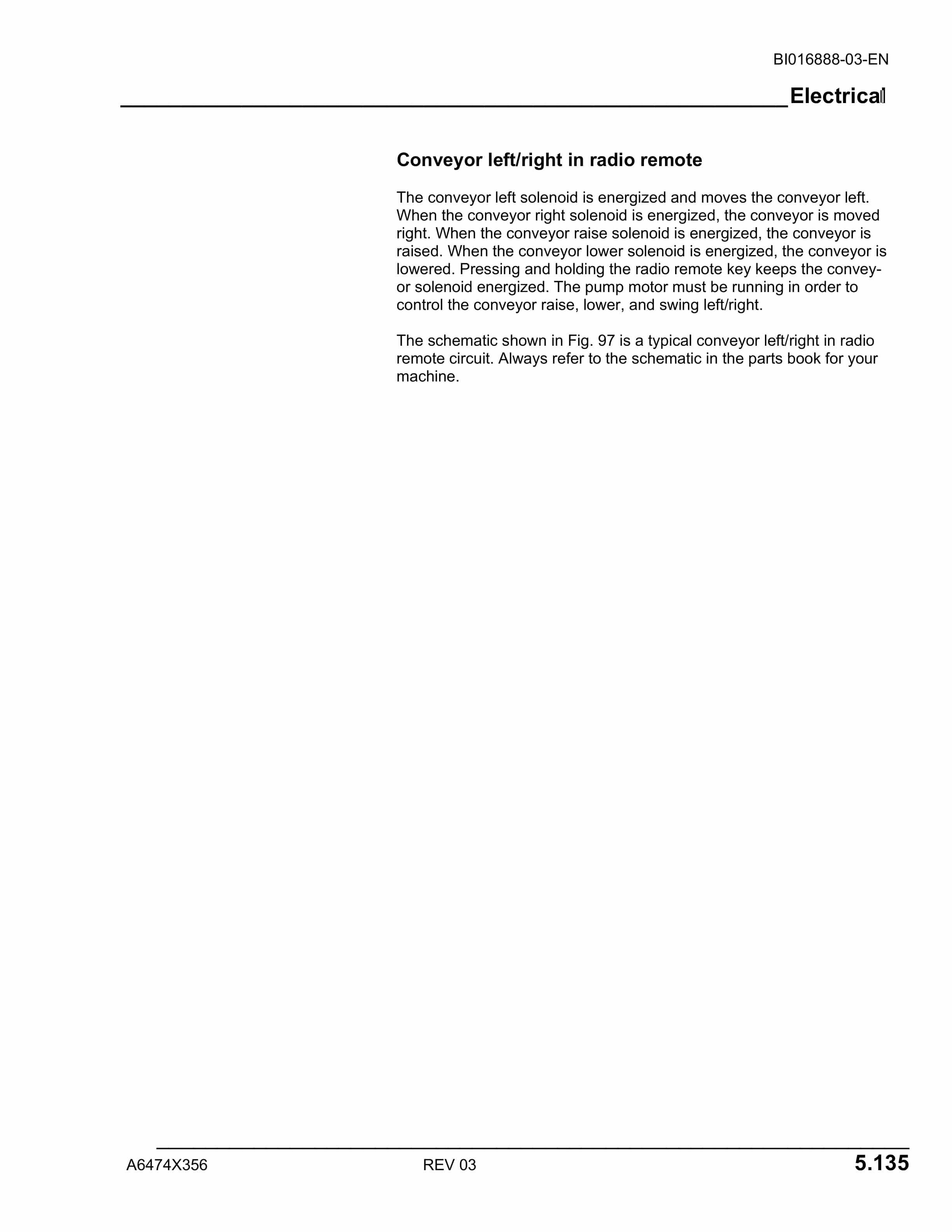 Caterpillar CM240 Continuous Miner Operation And Maintenance Manual BI016888-03-EN-2