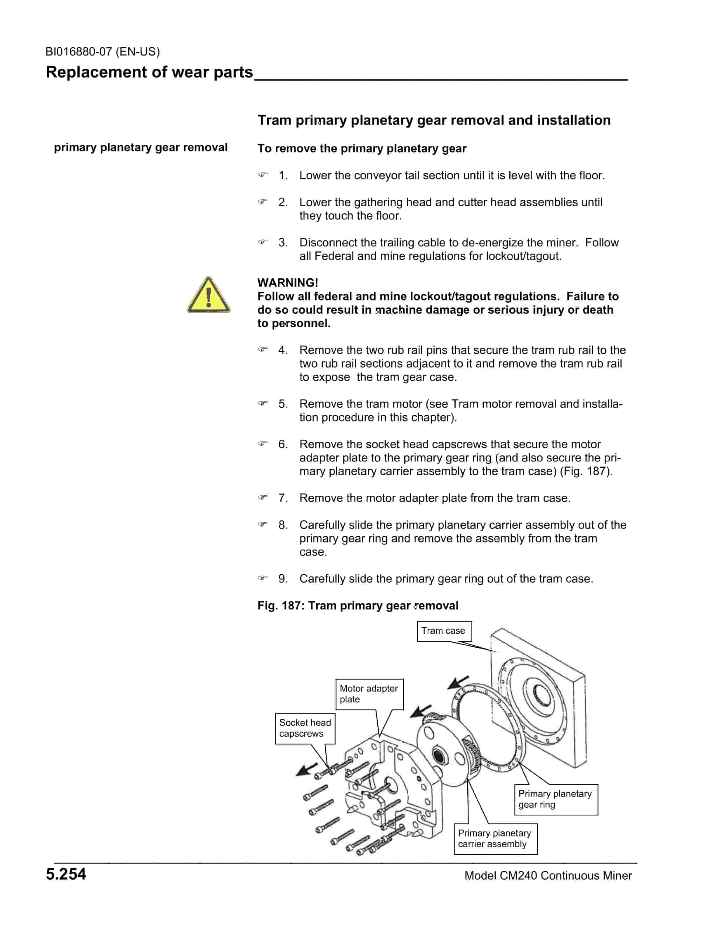 Caterpillar CM240 With Super Simpson Operation And Maintenance Manual BI016880-07-5