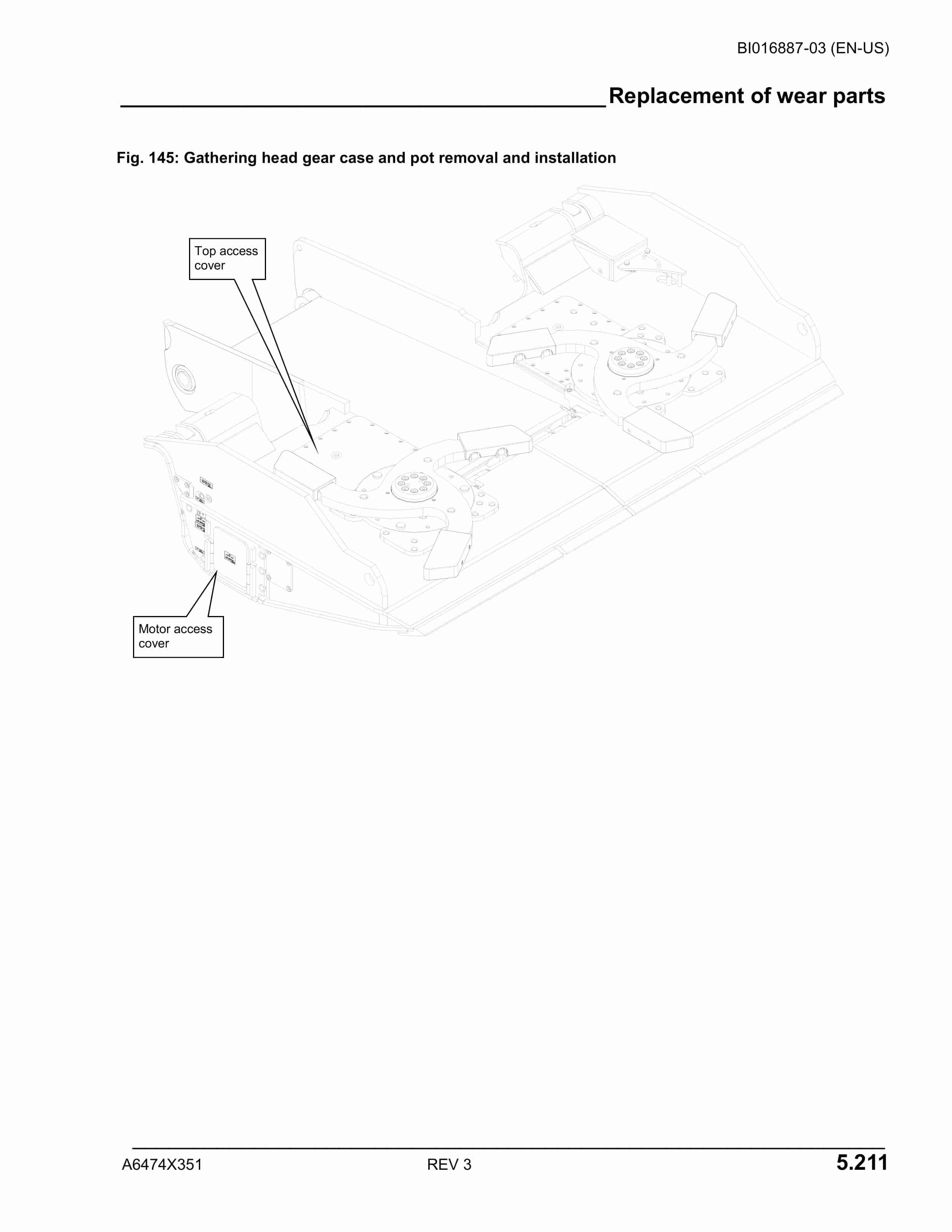 Caterpillar CM340 Continuous Miner Operation And Maintenance Manual BI016887-03-4