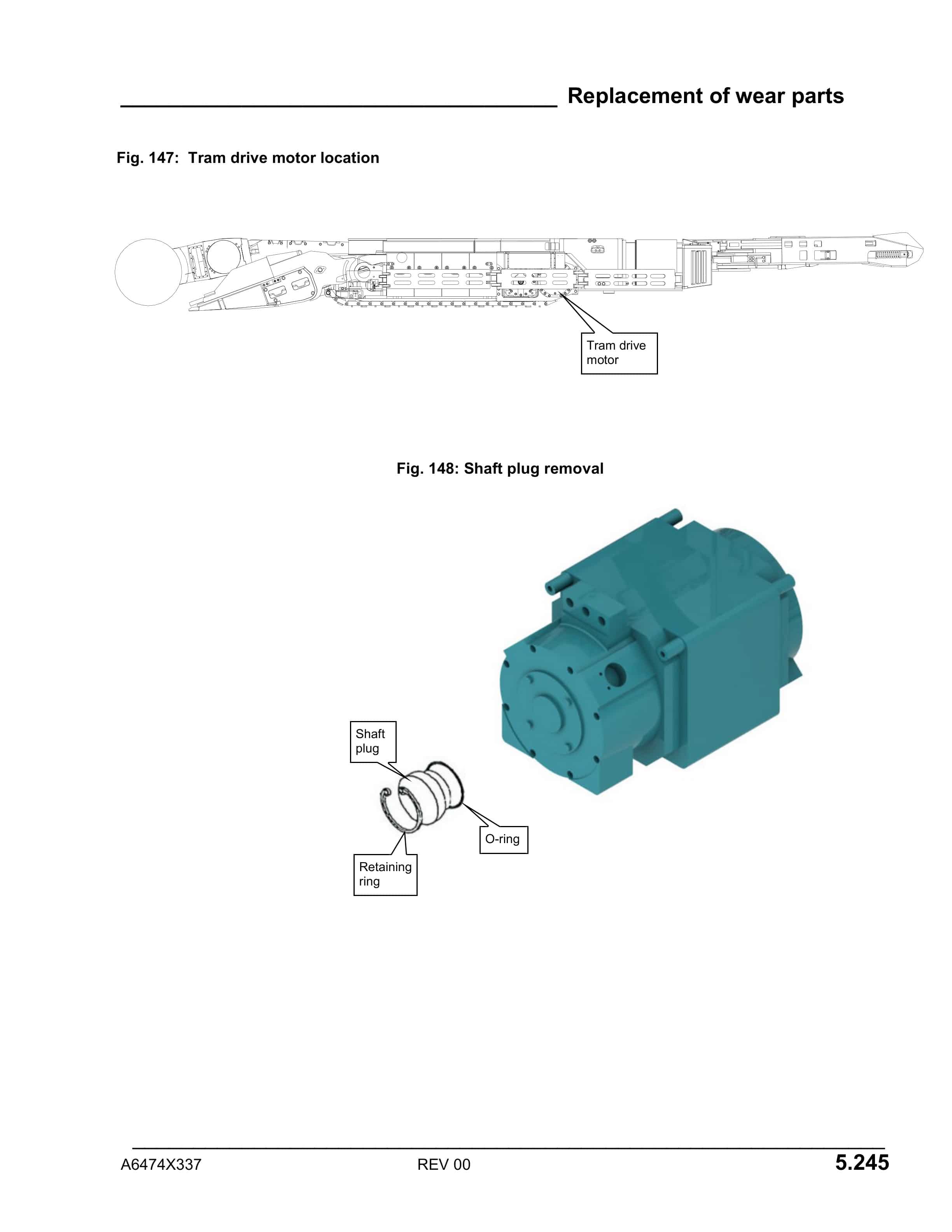Caterpillar CM345 N Continuous Miner Installation And Maintenance Manual BI016908-5