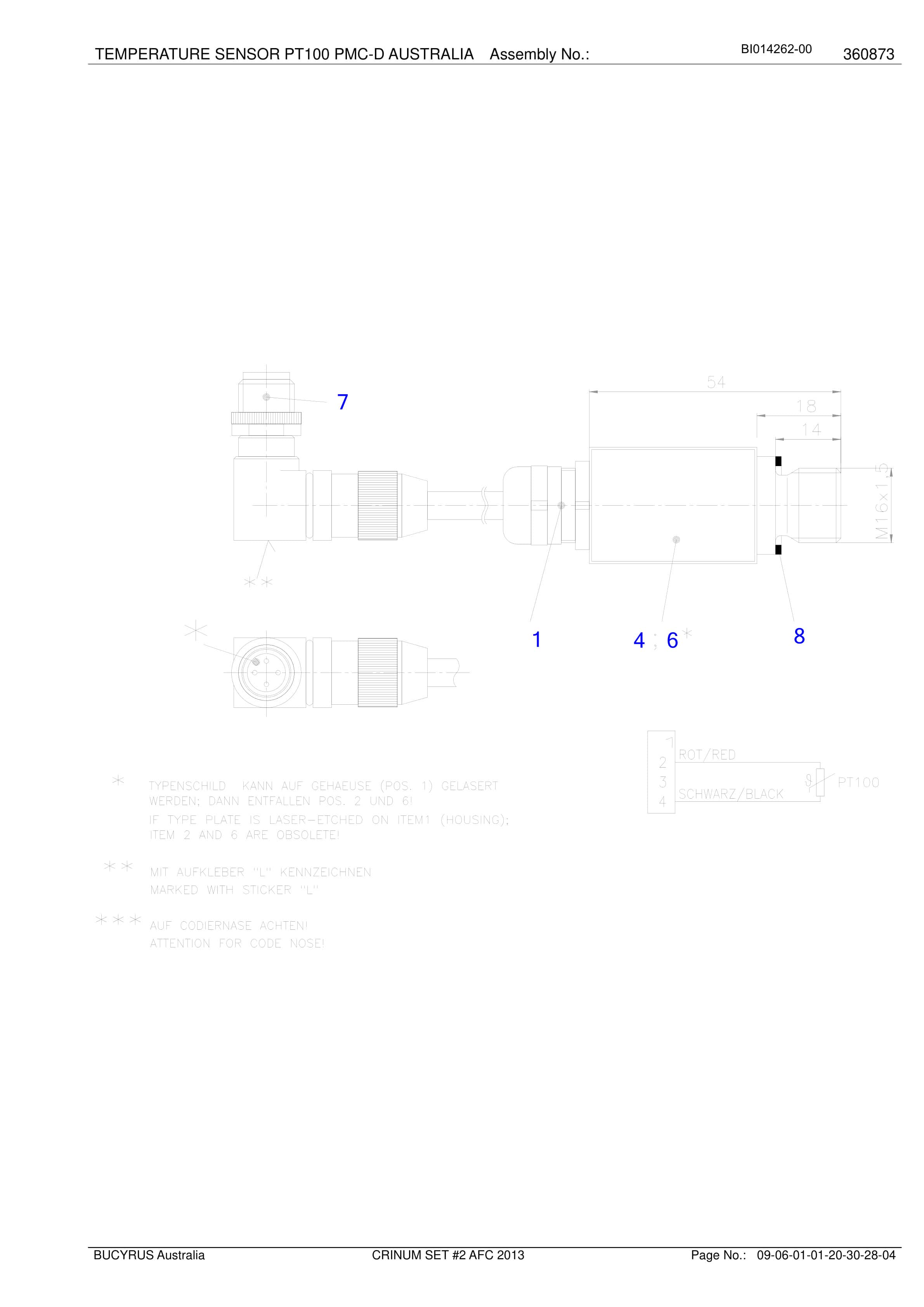 Caterpillar Crinum Set 2 AFC Overhaul 2013 Parts Manual BI014262-00-3