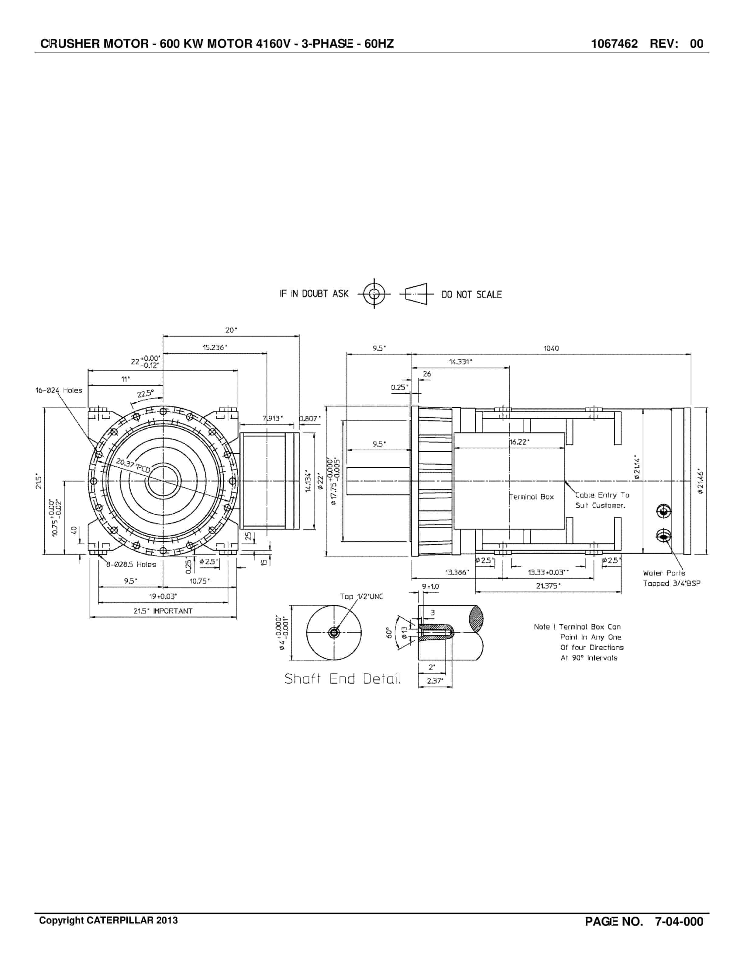 Caterpillar Crusher Longwall System Parts Catalog BI019576-5