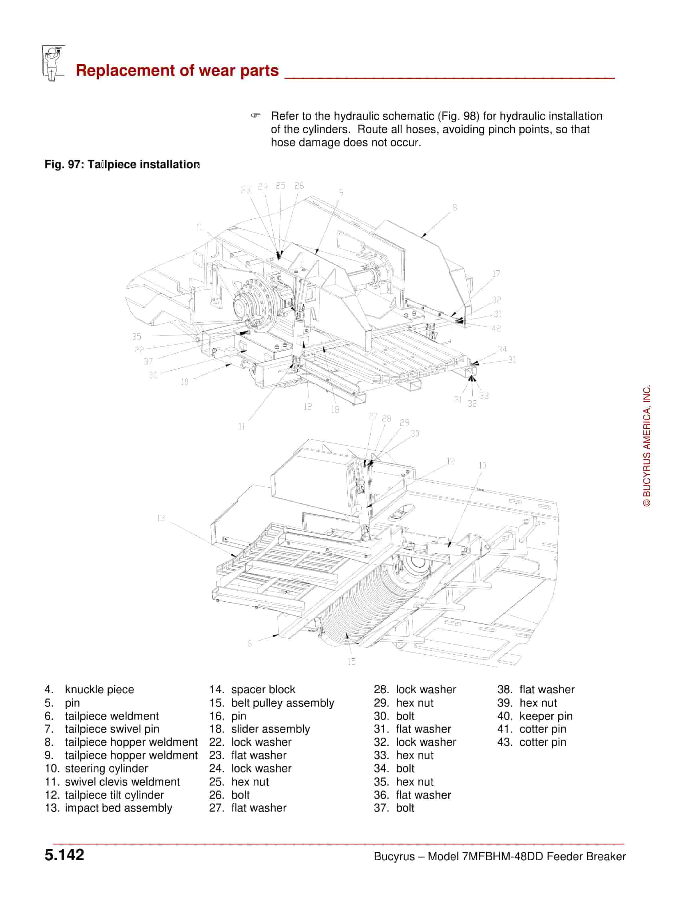 Caterpillar FB110 Feeder Breaker Operation And Maintenance Manual BI016871-01-EN-4