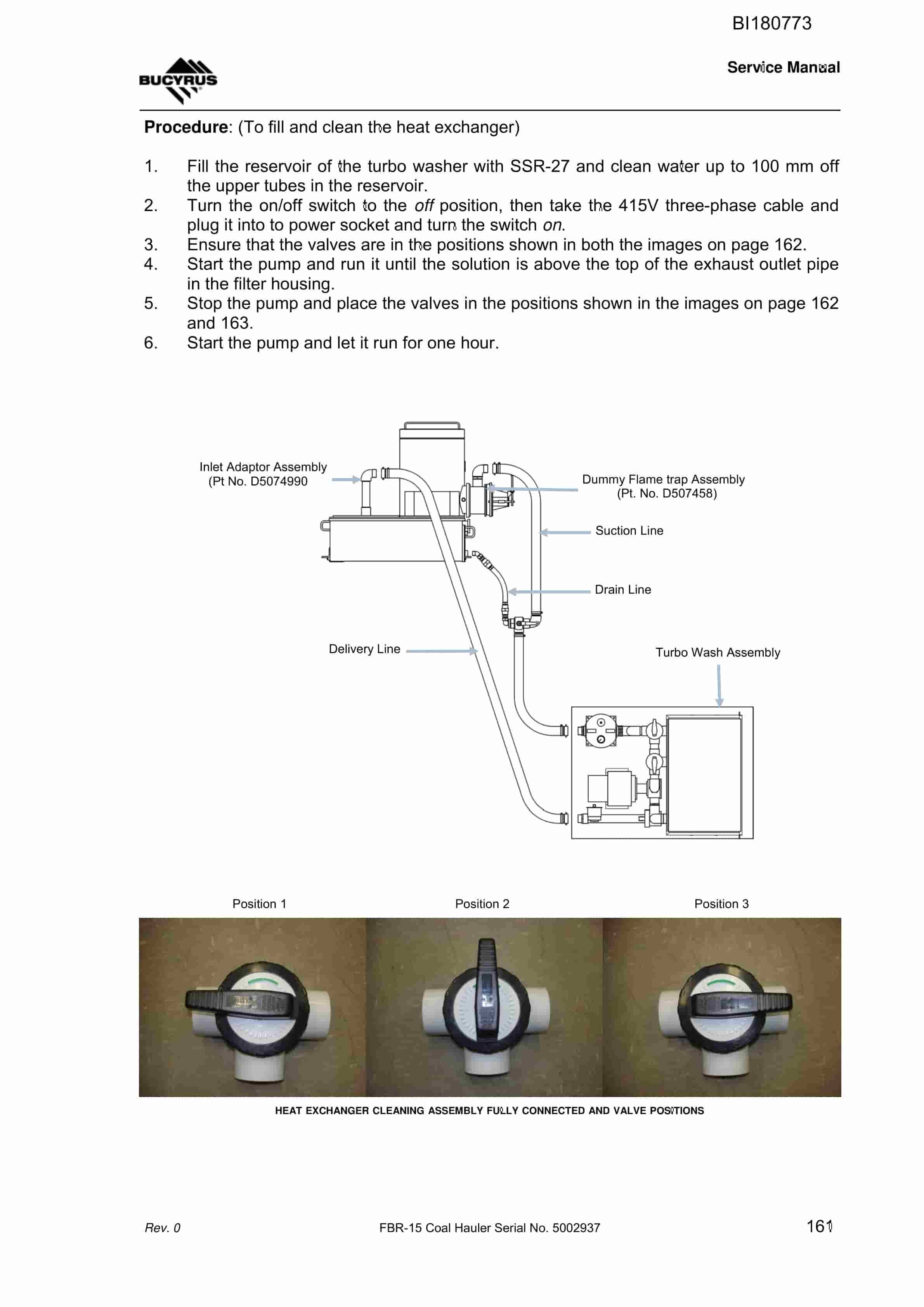 Caterpillar FBR-15 Coal Hauler Technical Manual BI180773 2 Caterpillar FBR-15 Coal Hauler Technical Manual BI180773 - Image 2