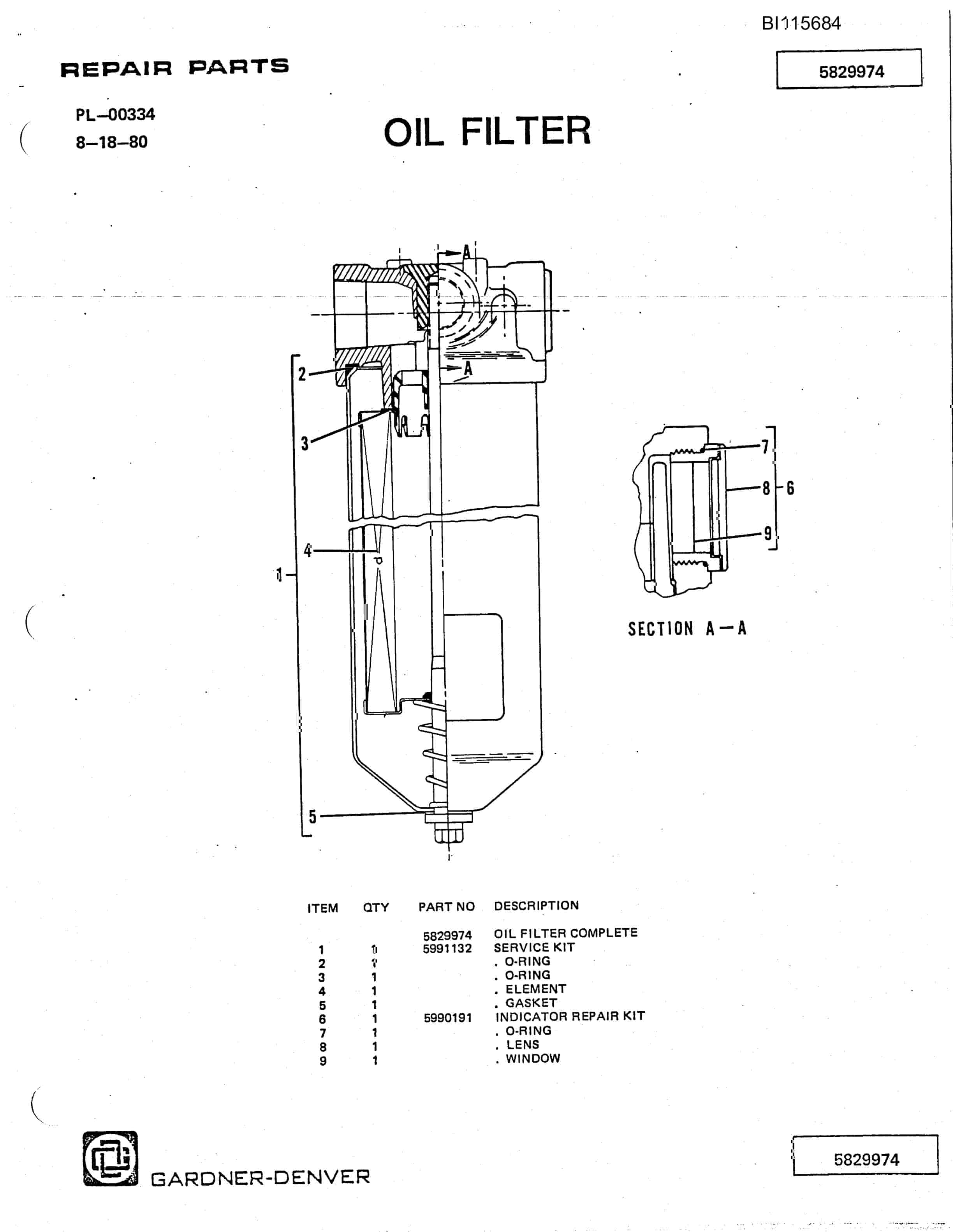 Caterpillar GD-45C Parts Manual BI115684-5