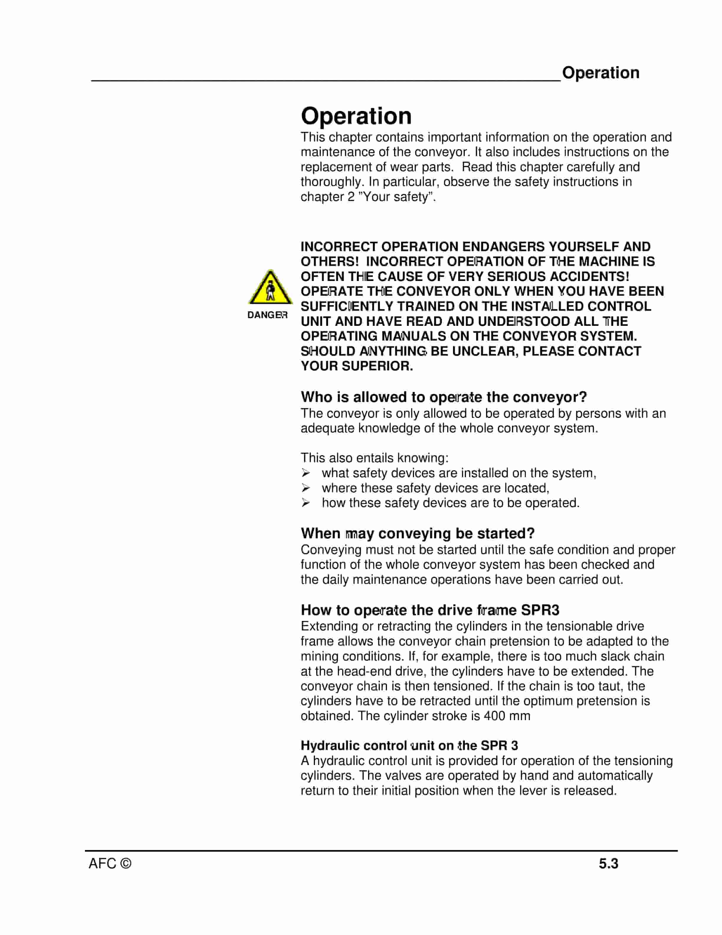 Caterpillar GH-AFC PF4-1132 Operation And Maintenance Manual BI019783-5
