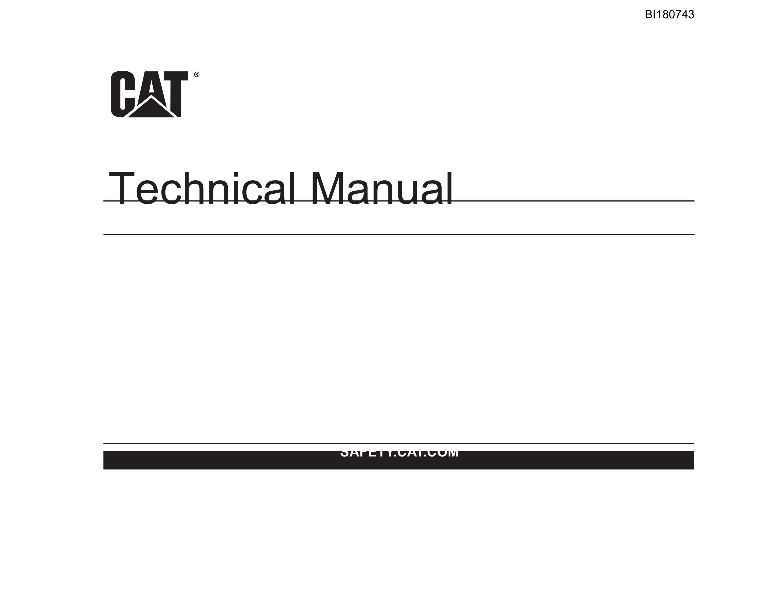 Caterpillar GKD 10A AFC Technical Manual BI180743 1 Caterpillar GKD 10A AFC Technical Manual BI180743