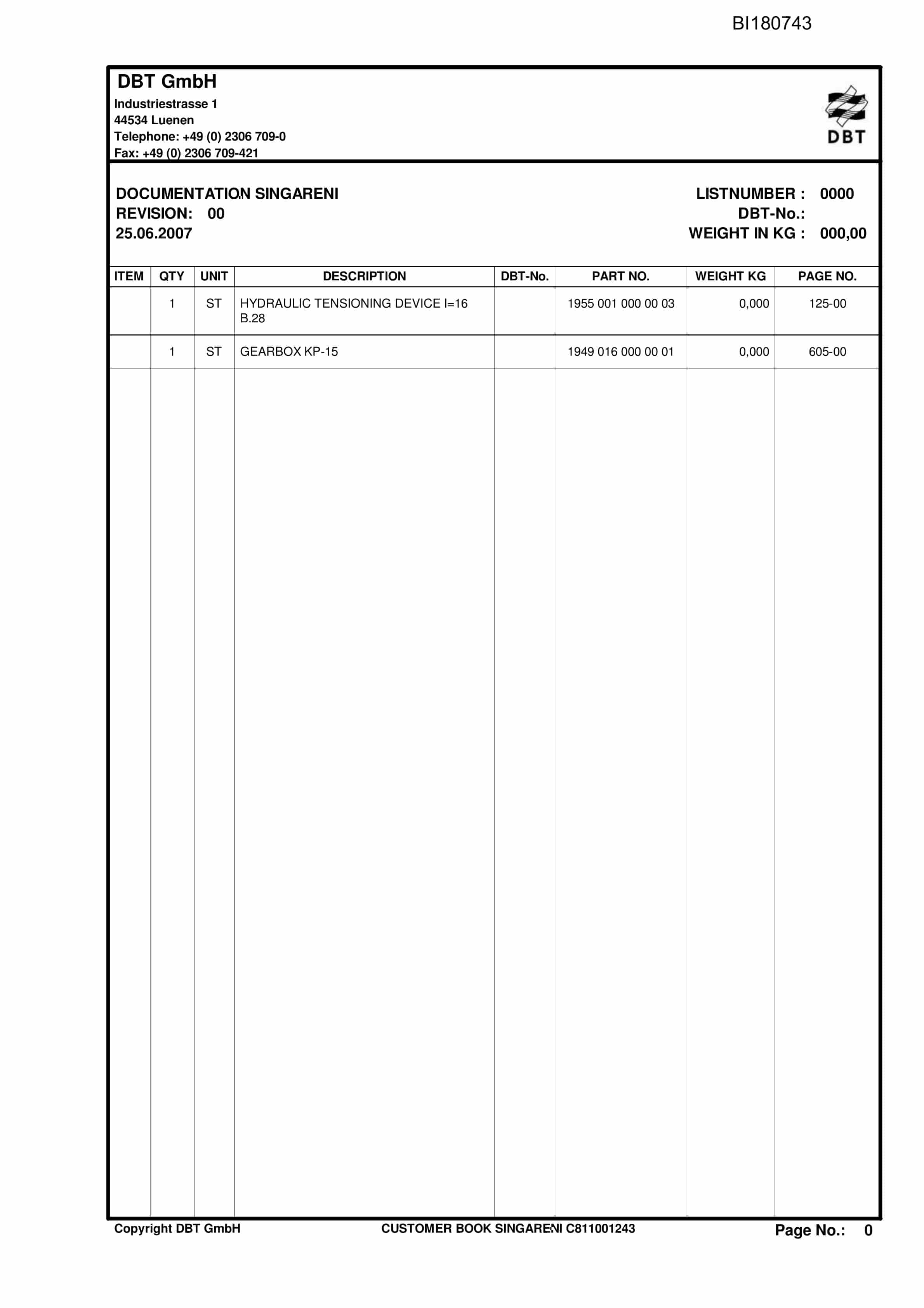 Caterpillar GKD 10A AFC Technical Manual BI180743 2 Caterpillar GKD 10A AFC Technical Manual BI180743 - Image 2