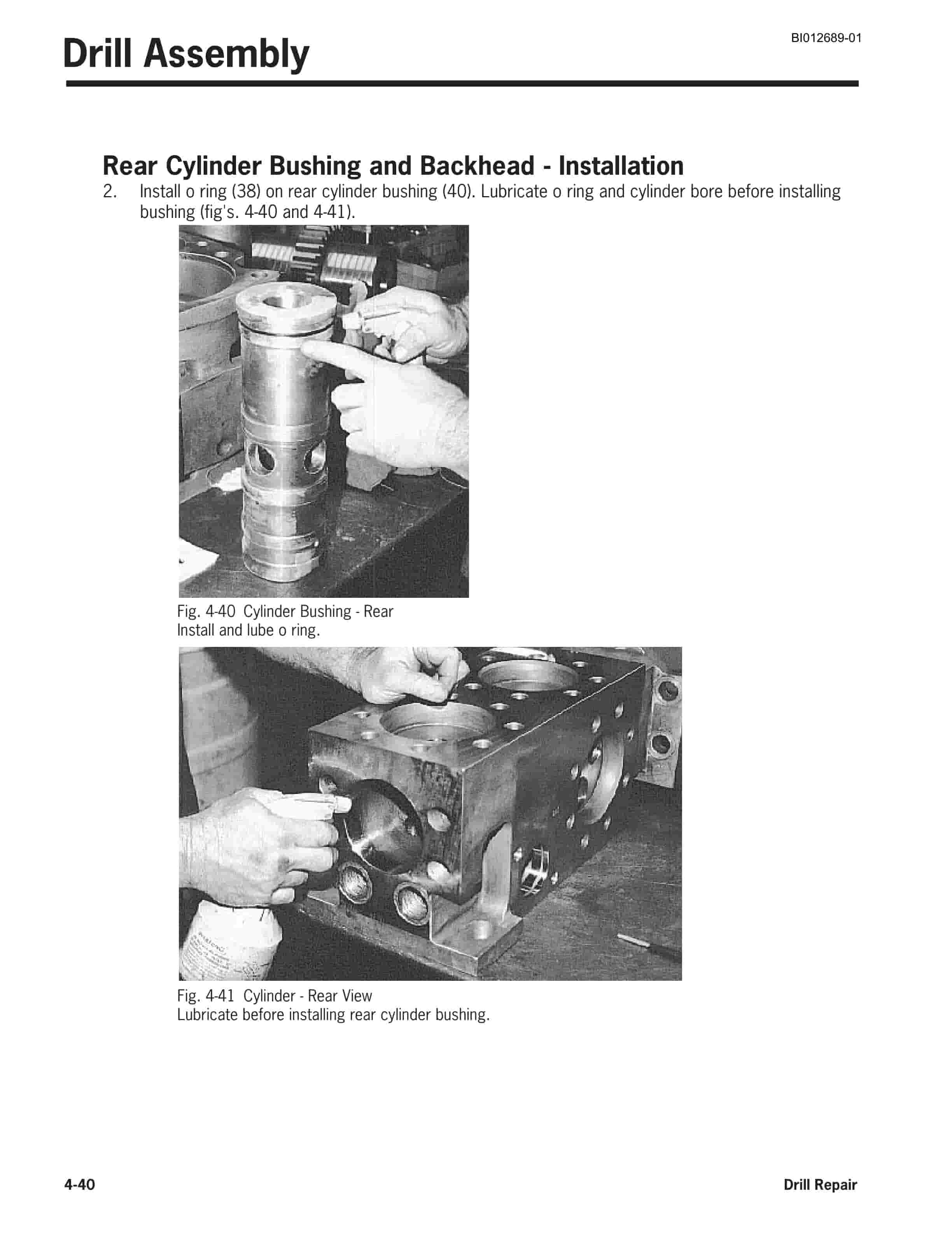 Caterpillar HPR6030 Hydraulic Rock Drill Service Manual BI012689-01 2 Caterpillar HPR6030 Hydraulic Rock Drill Service Manual BI012689-01 - Image 2