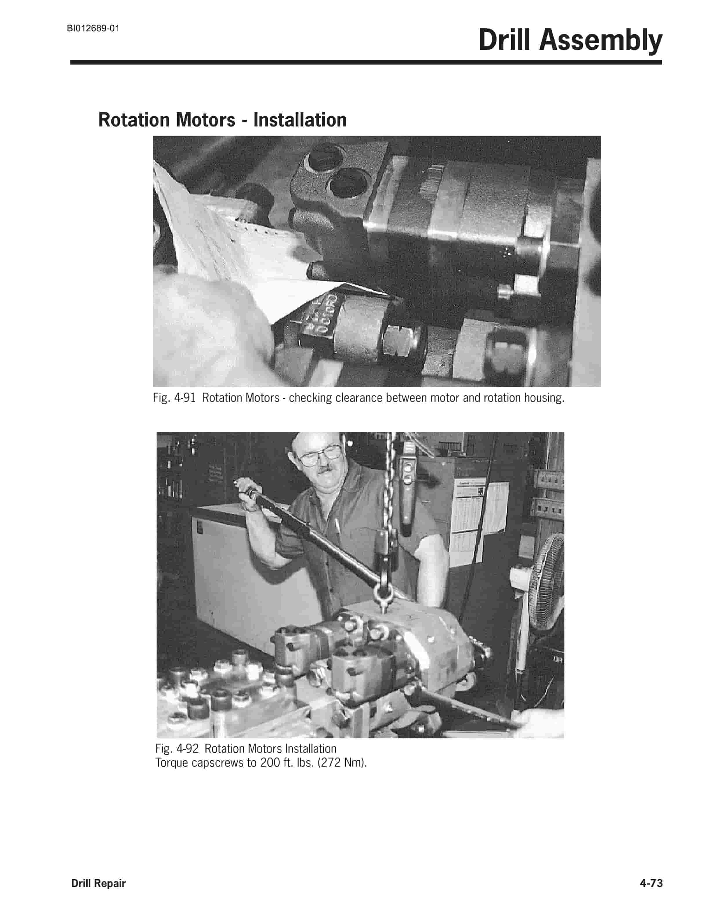 Caterpillar HPR6030 Hydraulic Rock Drill Service Manual BI012689-01 4 Caterpillar HPR6030 Hydraulic Rock Drill Service Manual BI012689-01 - Image 4