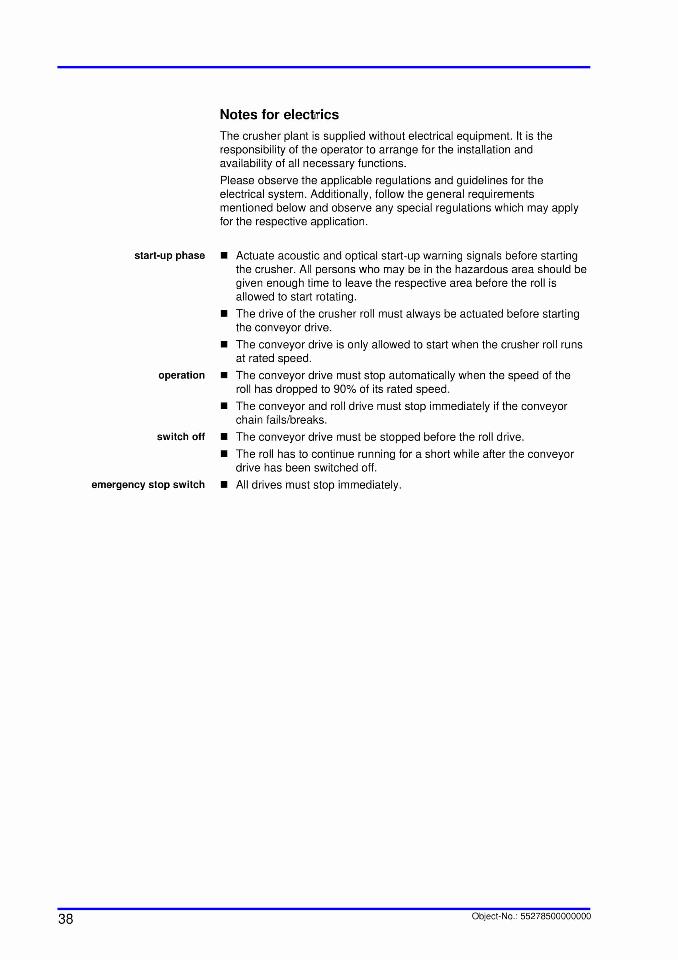 Caterpillar Impact Roll Crusher SB 0815 Operation And Maintenance Manual BI019791-4