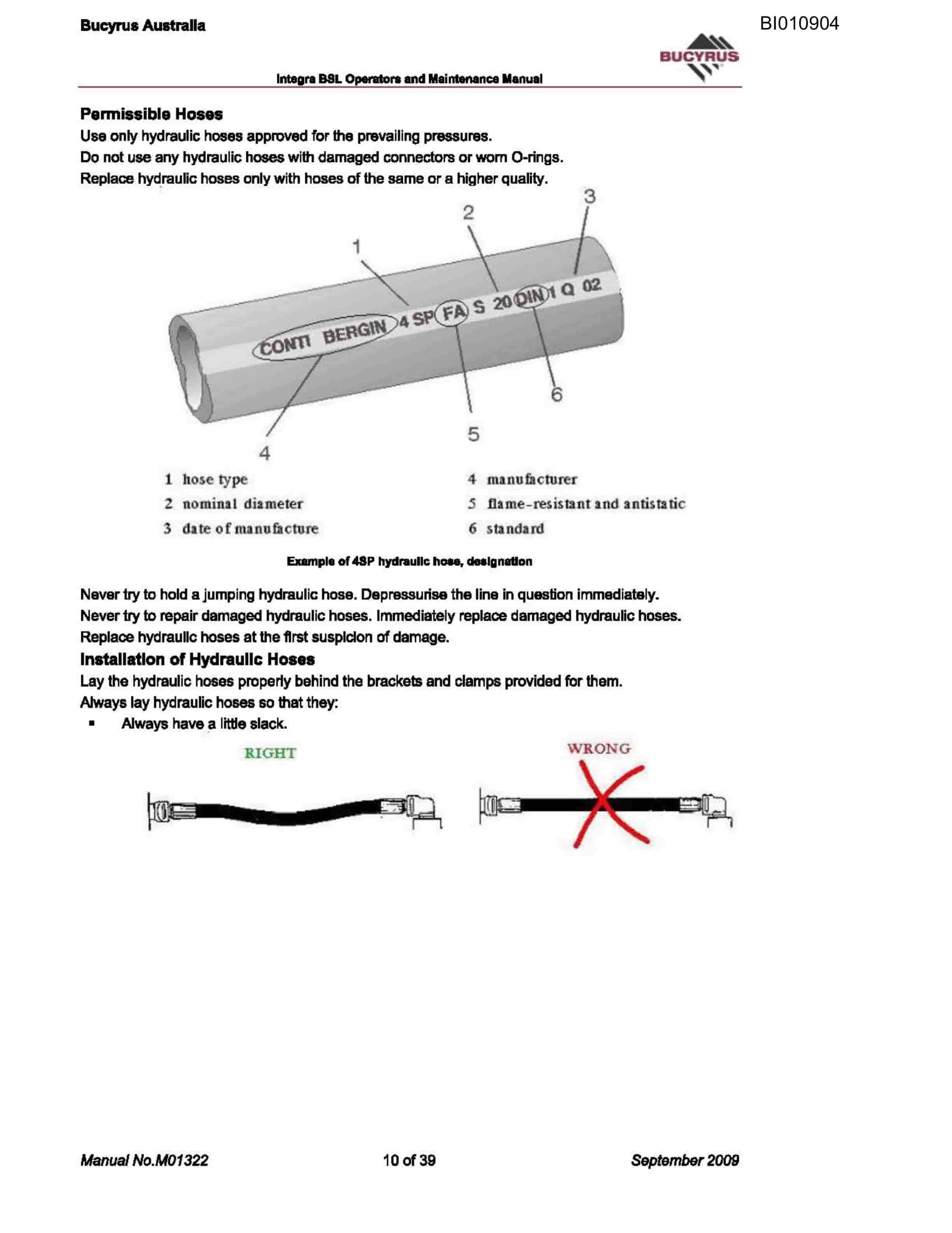 Caterpillar Integra Coal BSL And Bootend 2009 Parts Manual BI010904-5