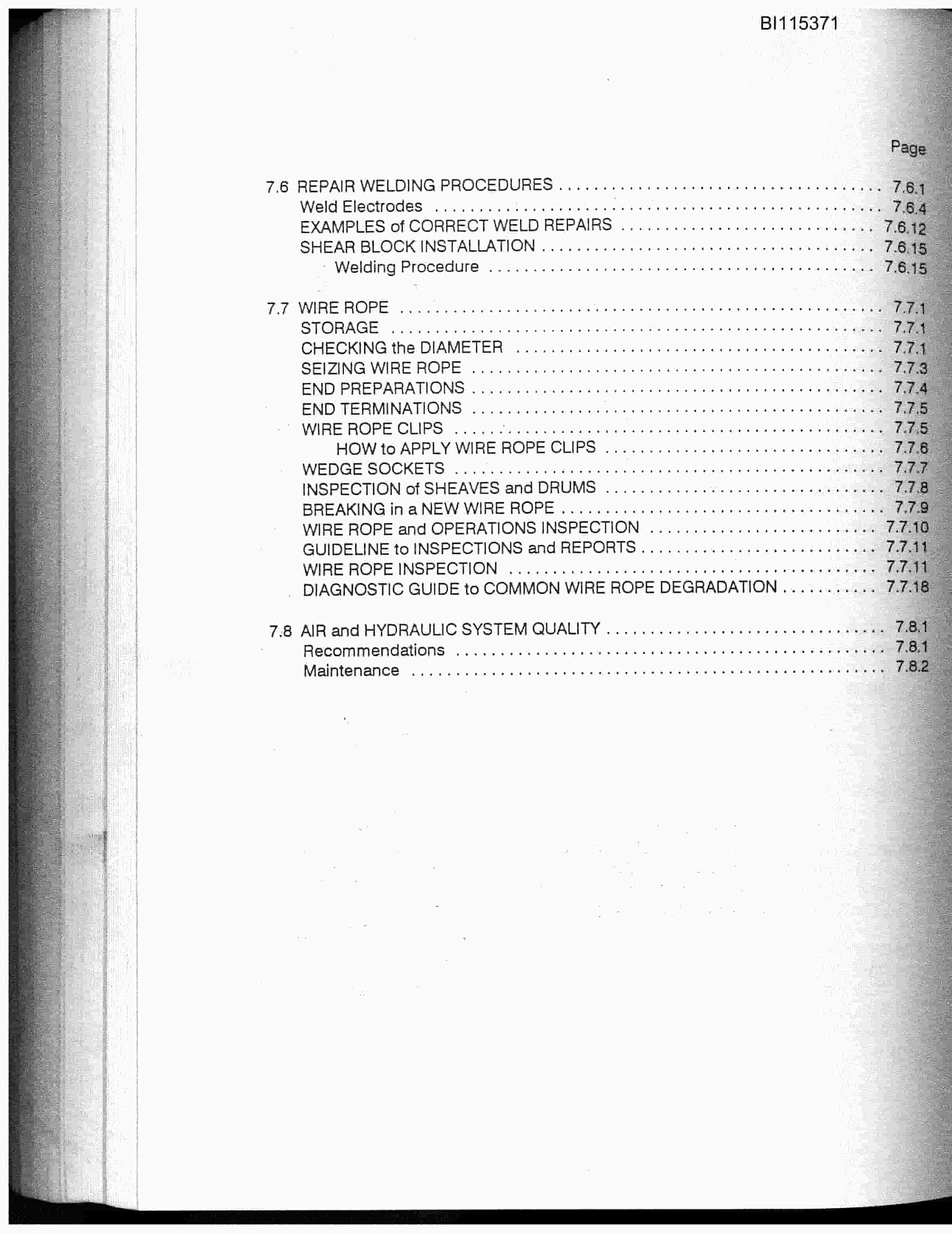 Caterpillar LS-10 Air Compressor Technical Manual BI115371-2