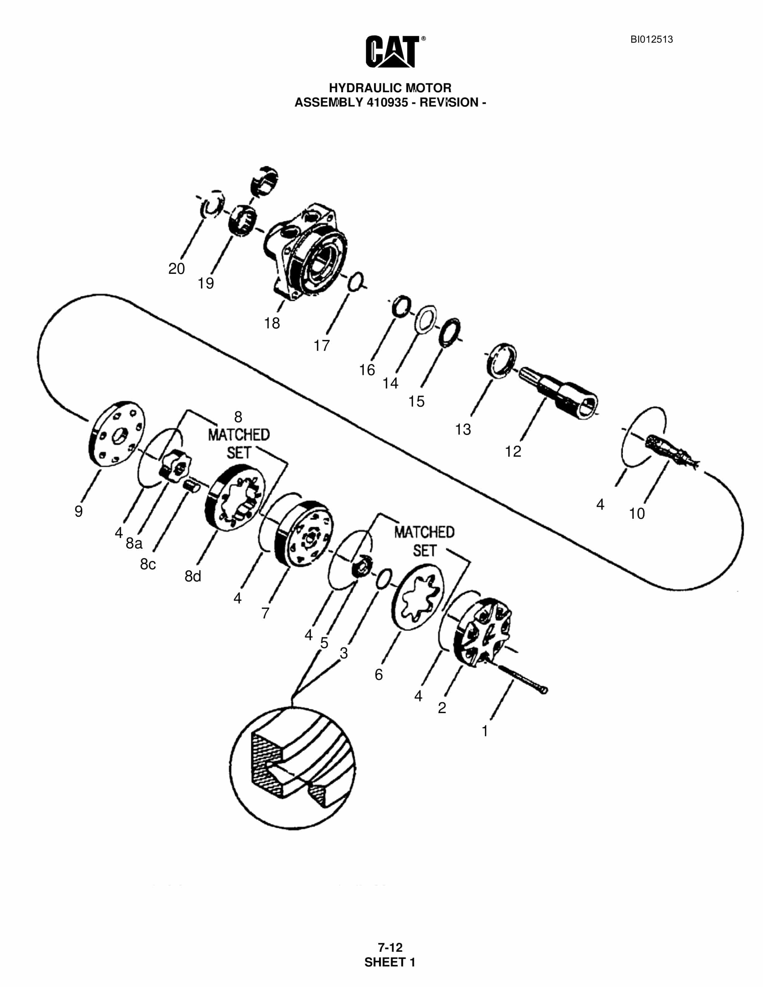 Caterpillar MD5050 Hydra-Trac Drill Parts Manual BI012513 4 Caterpillar MD5050 Hydra-Trac Drill Parts Manual BI012513 - Image 4