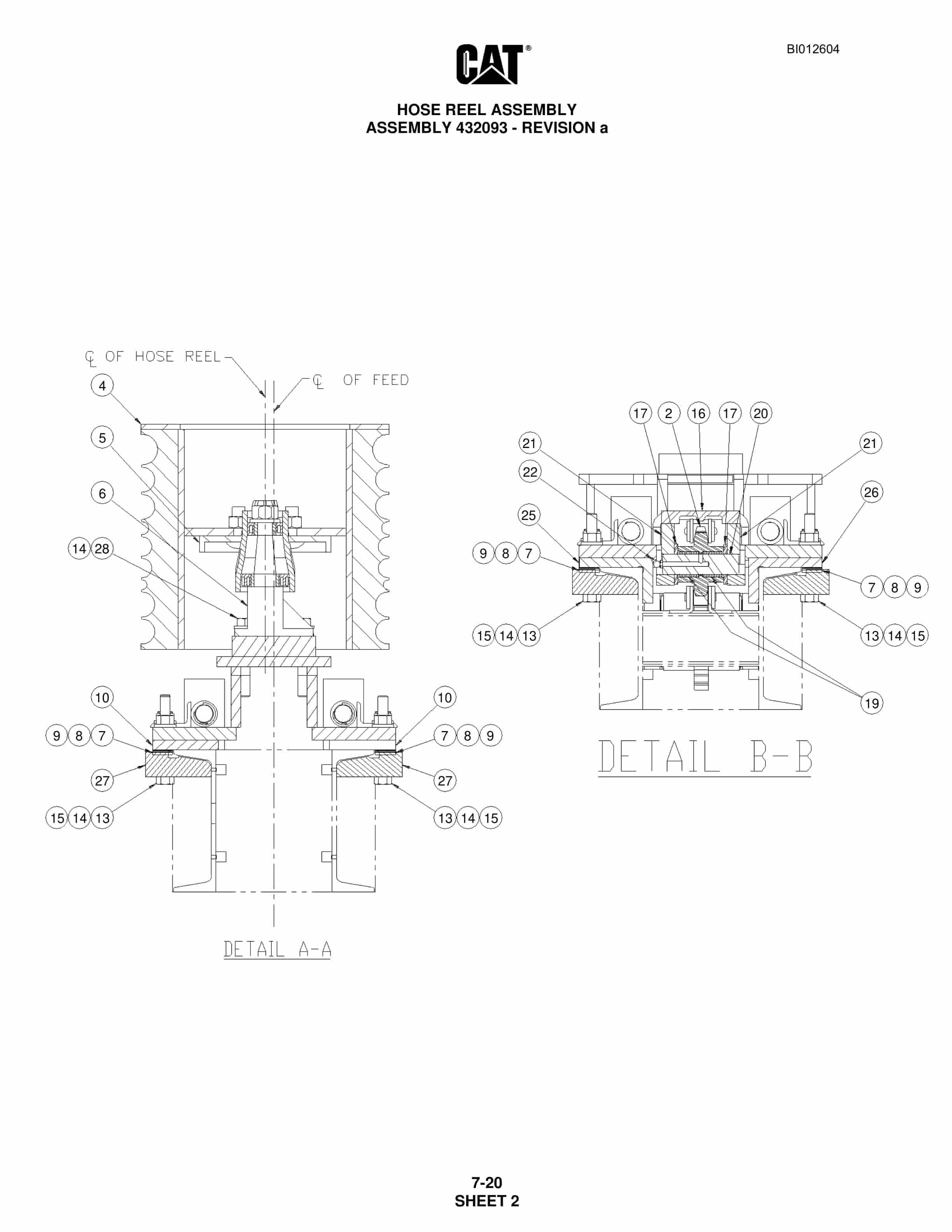 Caterpillar MD5050 Hydra-Track Drill Parts Manual BI012604 5 Caterpillar MD5050 Hydra-Track Drill Parts Manual BI012604 - Image 5