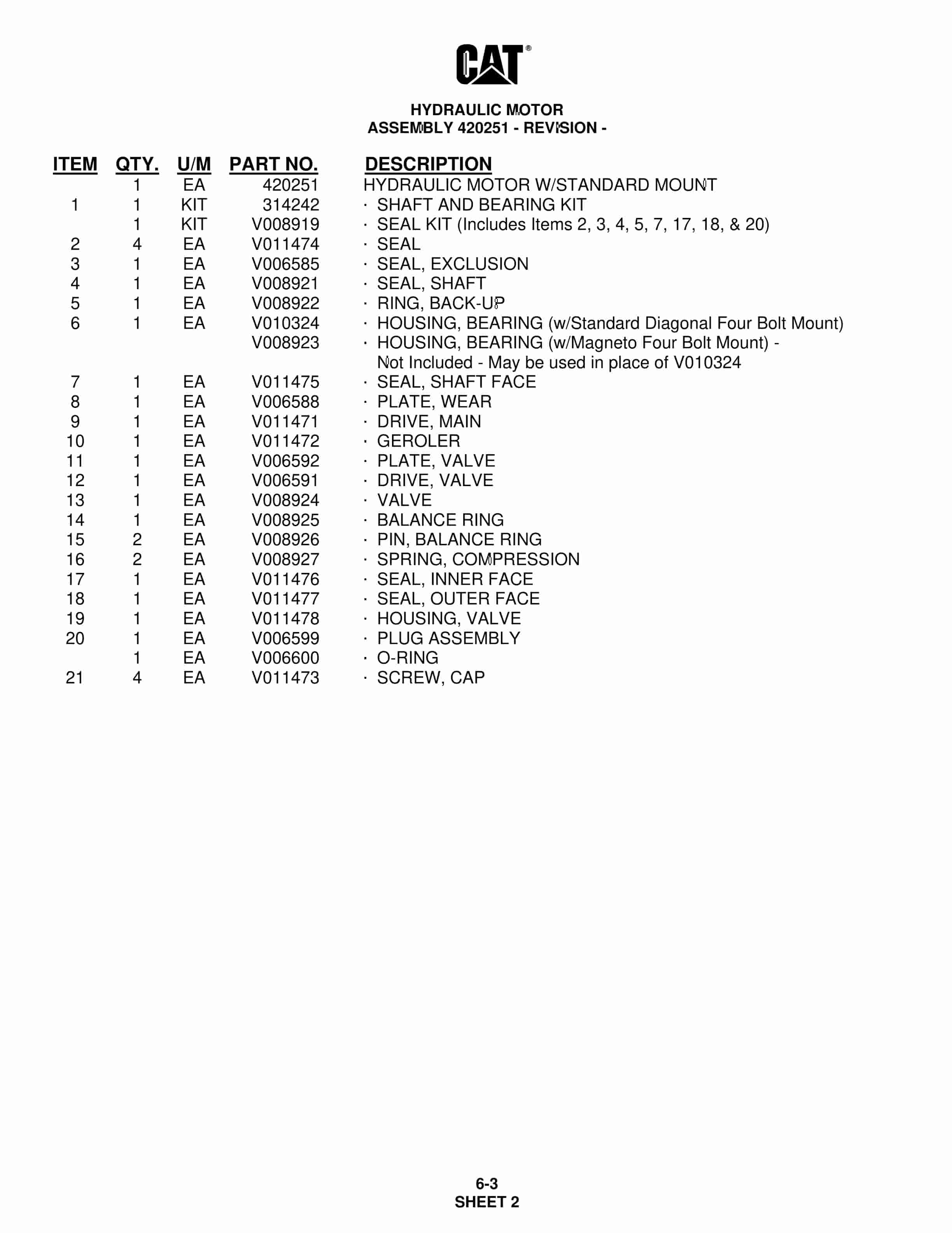 Caterpillar MD5050T Hydra-Track Drill Parts Manual BI012695 3 Caterpillar MD5050T Hydra-Track Drill Parts Manual BI012695 - Image 3