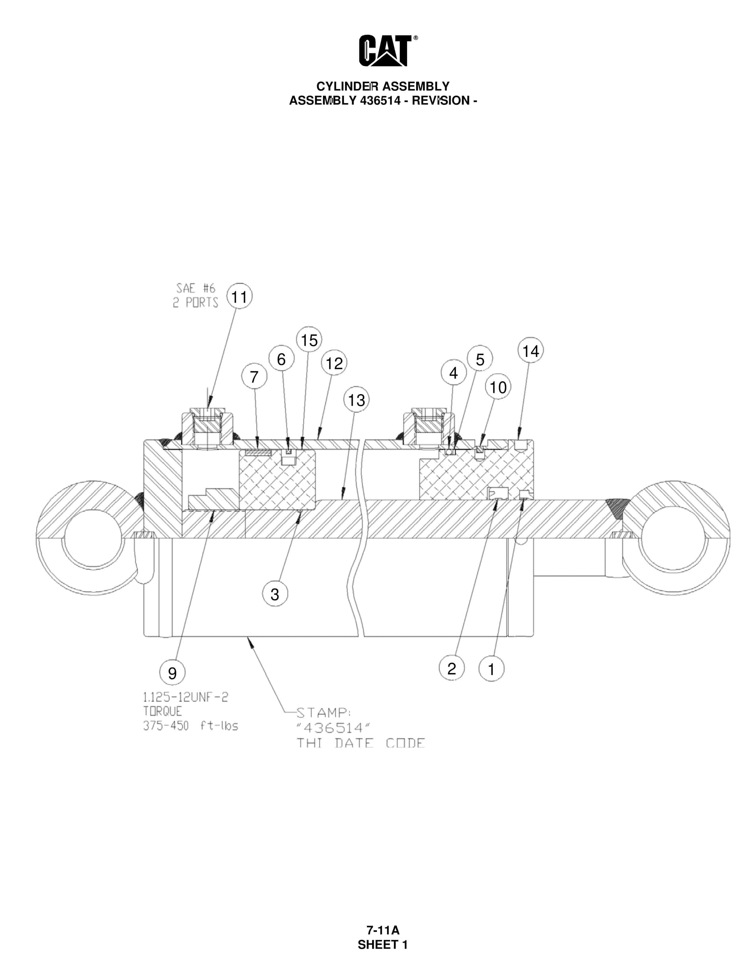 Caterpillar MD5050T Hydra-Track Drill Parts Manual BI012695 4 Caterpillar MD5050T Hydra-Track Drill Parts Manual BI012695 - Image 4
