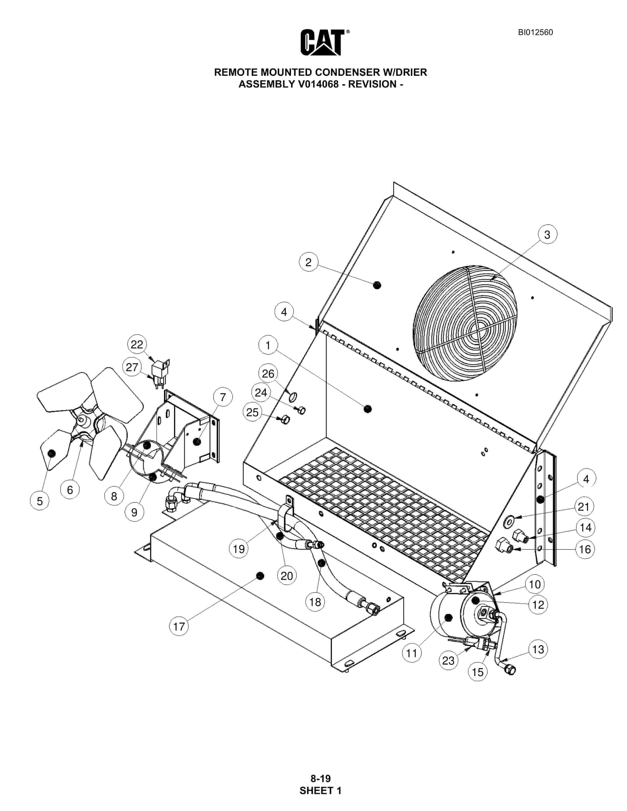 Caterpillar MD5075 Hydra-Track Drill Parts Manual BI012560 4 Caterpillar MD5075 Hydra-Track Drill Parts Manual BI012560 - Image 4