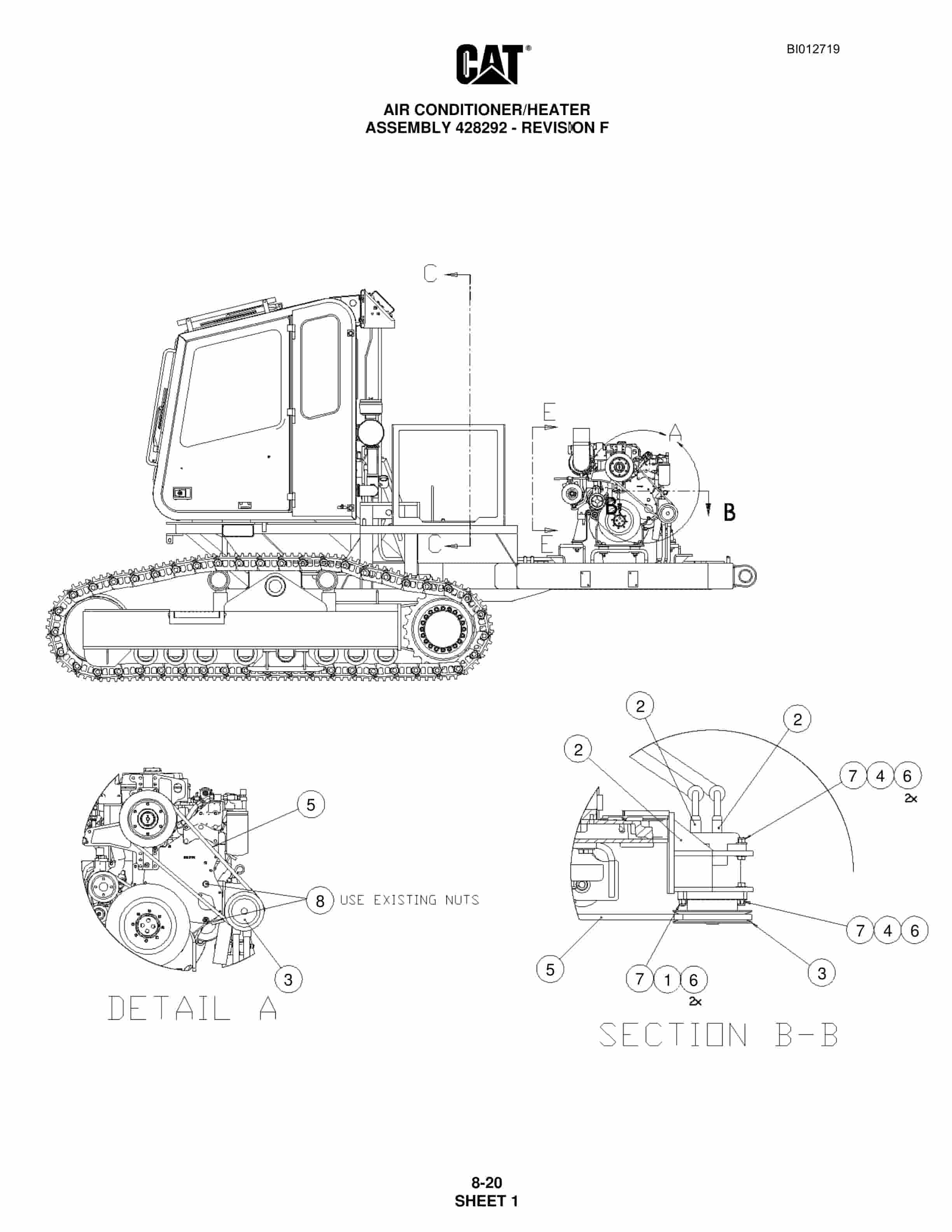 Caterpillar MD5075 Hydra-Track Drill Parts Manual BI012719 4 Caterpillar MD5075 Hydra-Track Drill Parts Manual BI012719 - Image 4