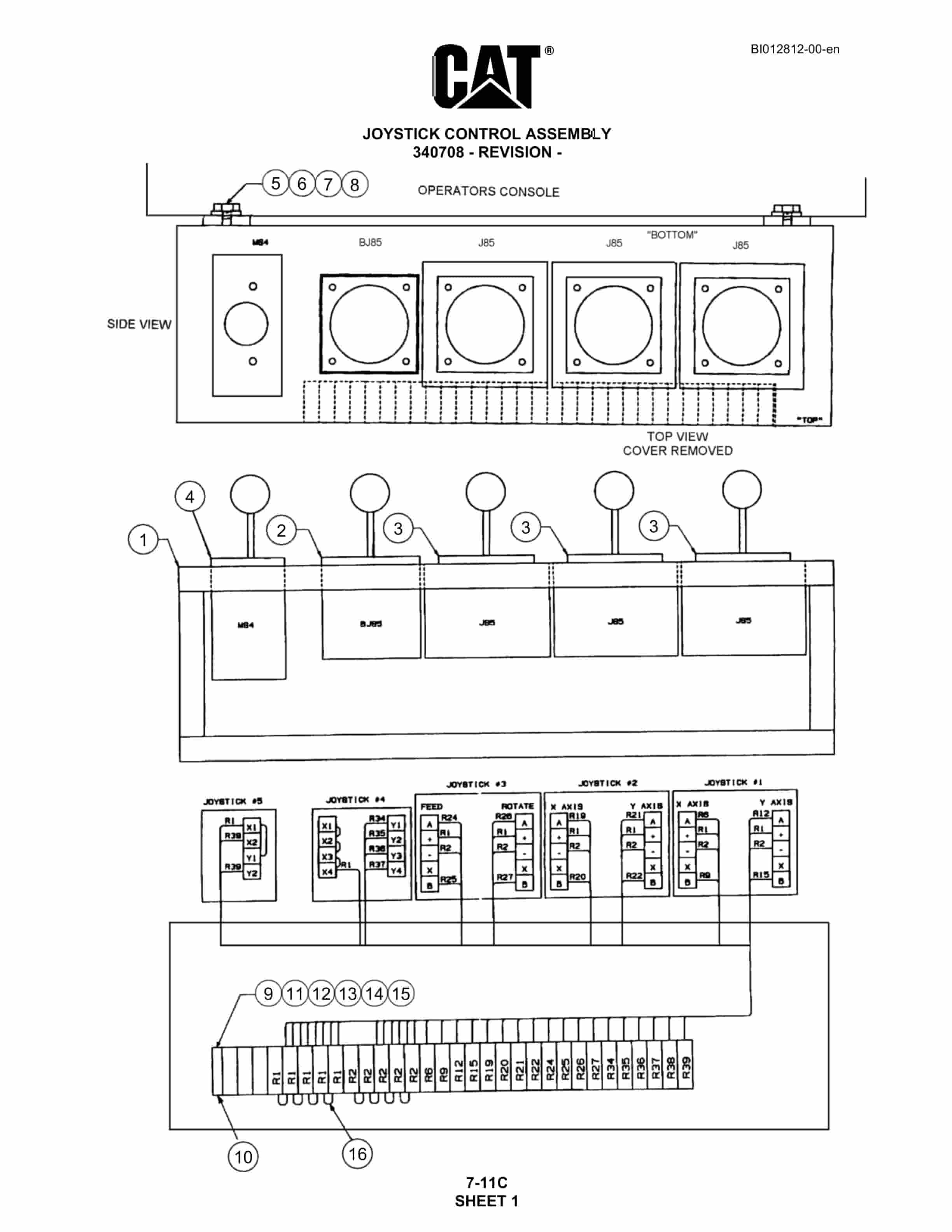 Caterpillar MD5090 Hydra-Trac Drill Parts Manual BI012812 3 Caterpillar MD5090 Hydra-Trac Drill Parts Manual BI012812 - Image 3