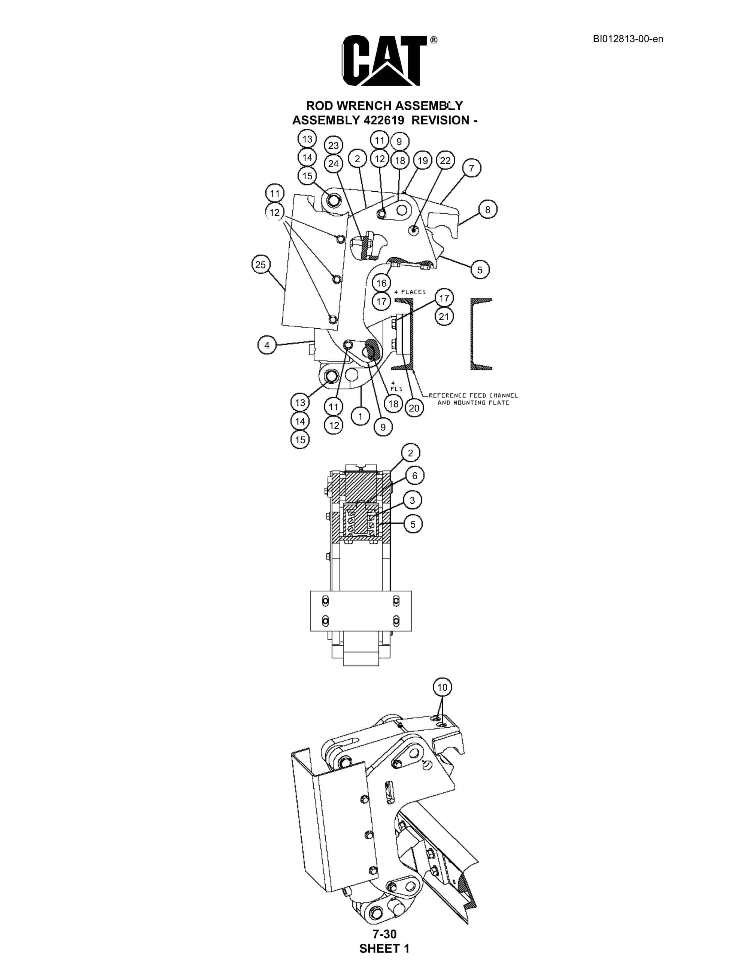 Caterpillar MD5090 Hydra-Trac Drill Parts Manual BI012813 5 Caterpillar MD5090 Hydra-Trac Drill Parts Manual BI012813 - Image 5