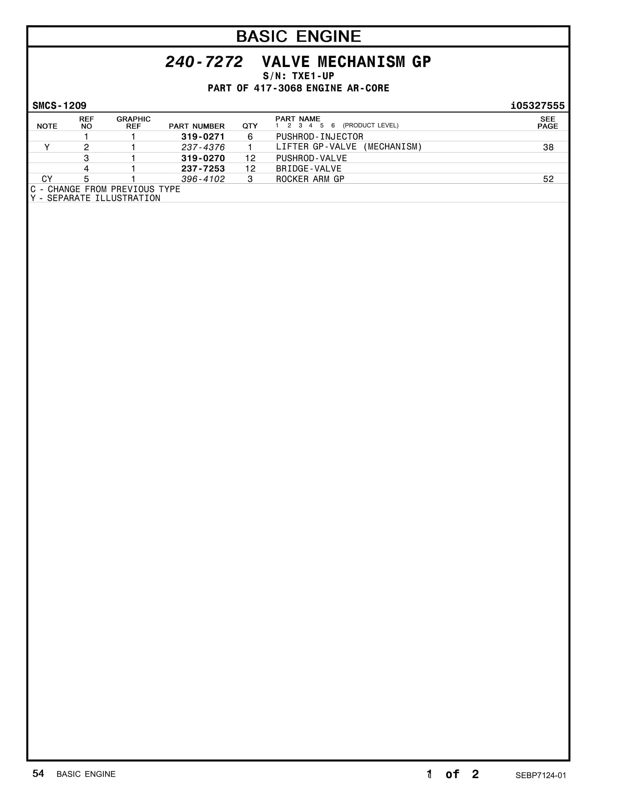 Caterpillar MD5150 Hydra-Track Drill Parts Manual BI012625 4 Caterpillar MD5150 Hydra-Track Drill Parts Manual BI012625 - Image 4
