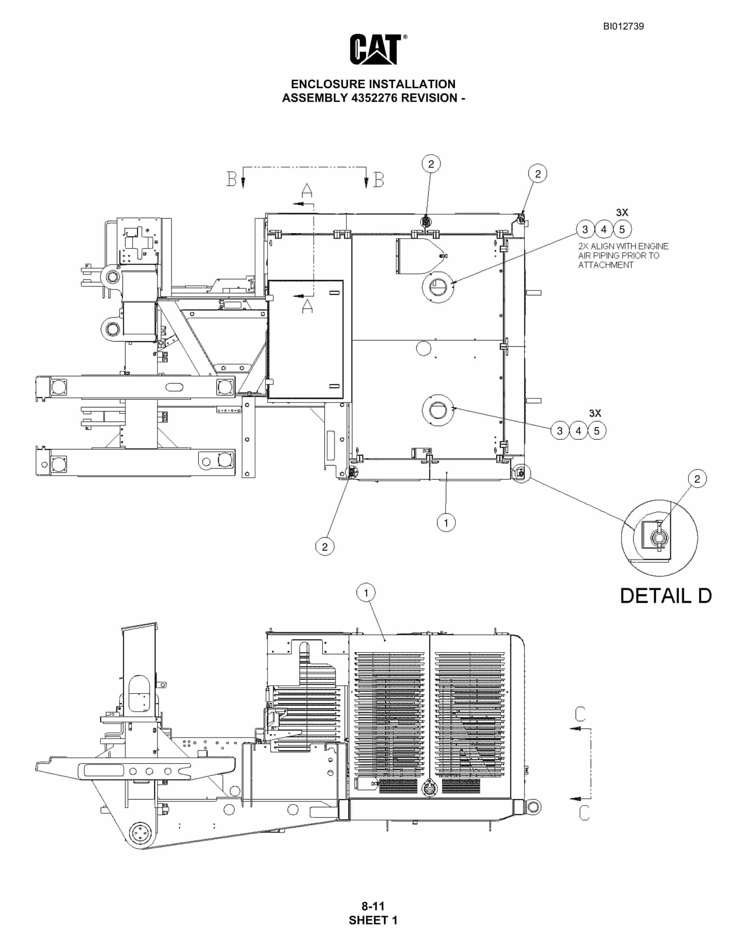 Caterpillar MD5150 Hydra-Track Drill Parts Manual BI012739 4 Caterpillar MD5150 Hydra-Track Drill Parts Manual BI012739 - Image 4