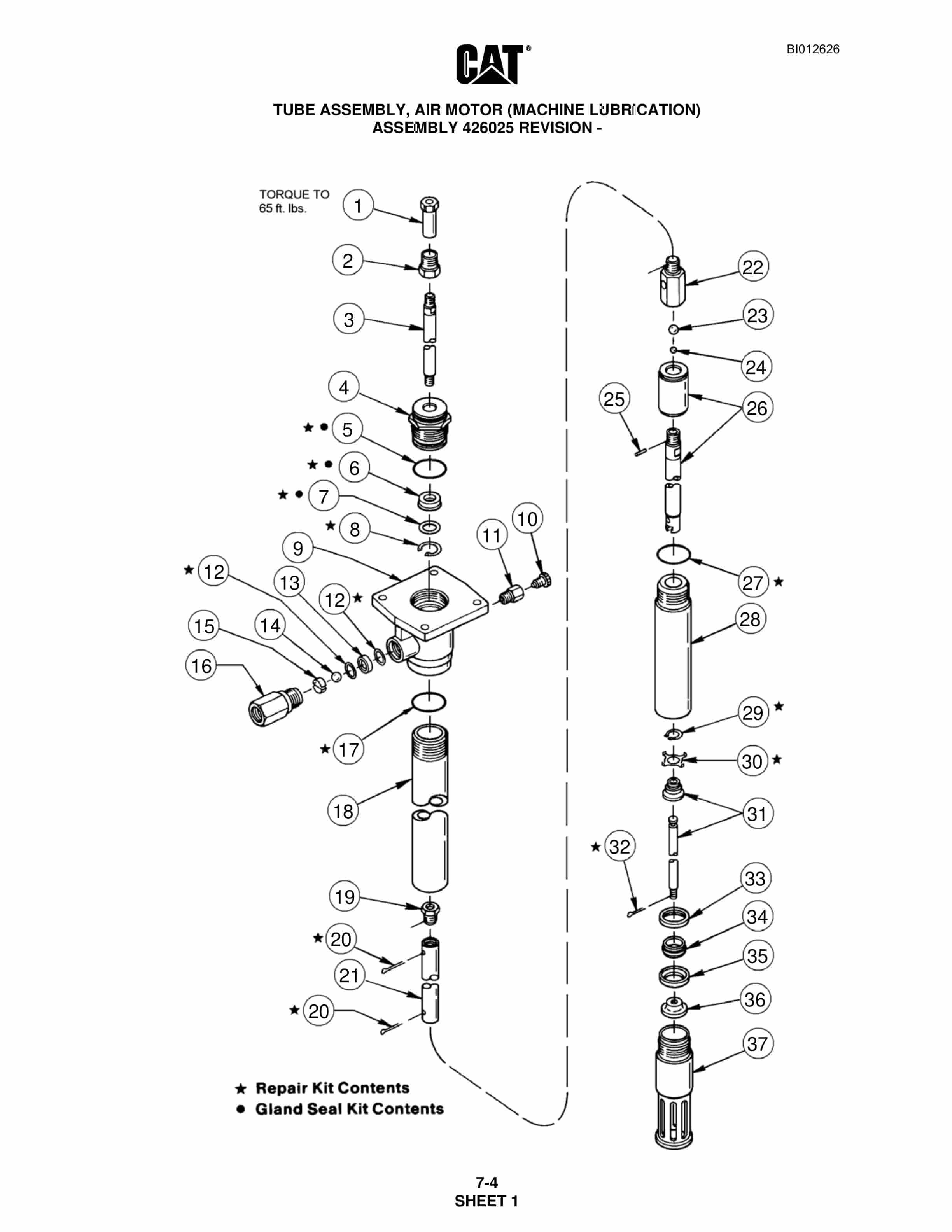 Caterpillar MD6240 Rotary Blasthole Drill Parts Manual BI012626 3 Caterpillar MD6240 Rotary Blasthole Drill Parts Manual BI012626 - Image 3