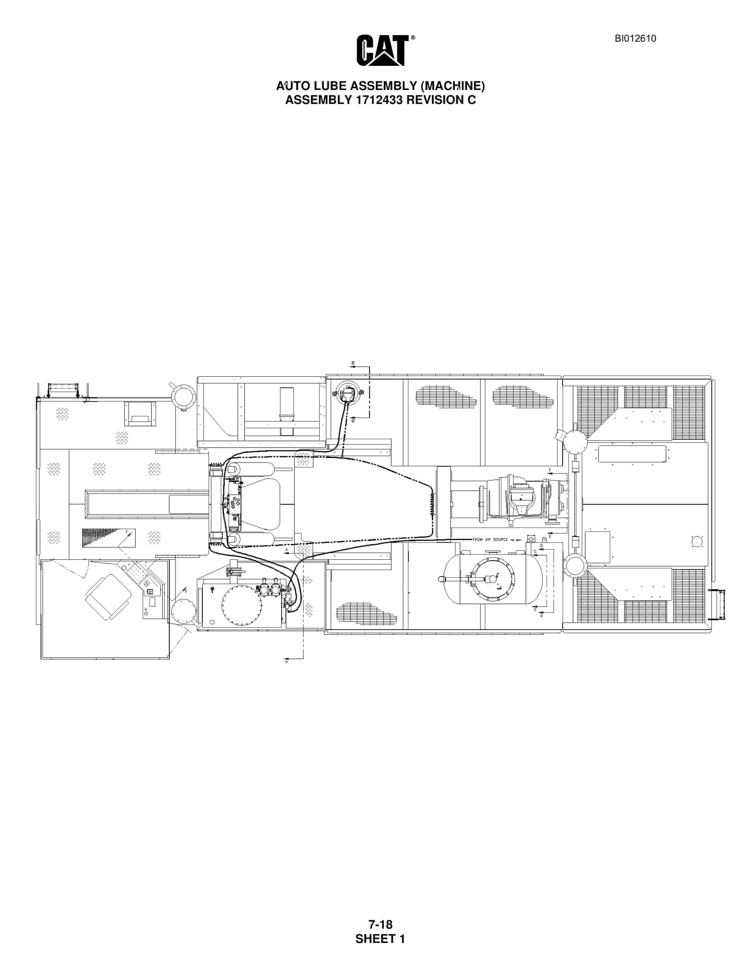 Caterpillar MD6290 Rotary Blasthole Drill Parts Manual BI012610 4 Caterpillar MD6290 Rotary Blasthole Drill Parts Manual BI012610 - Image 4