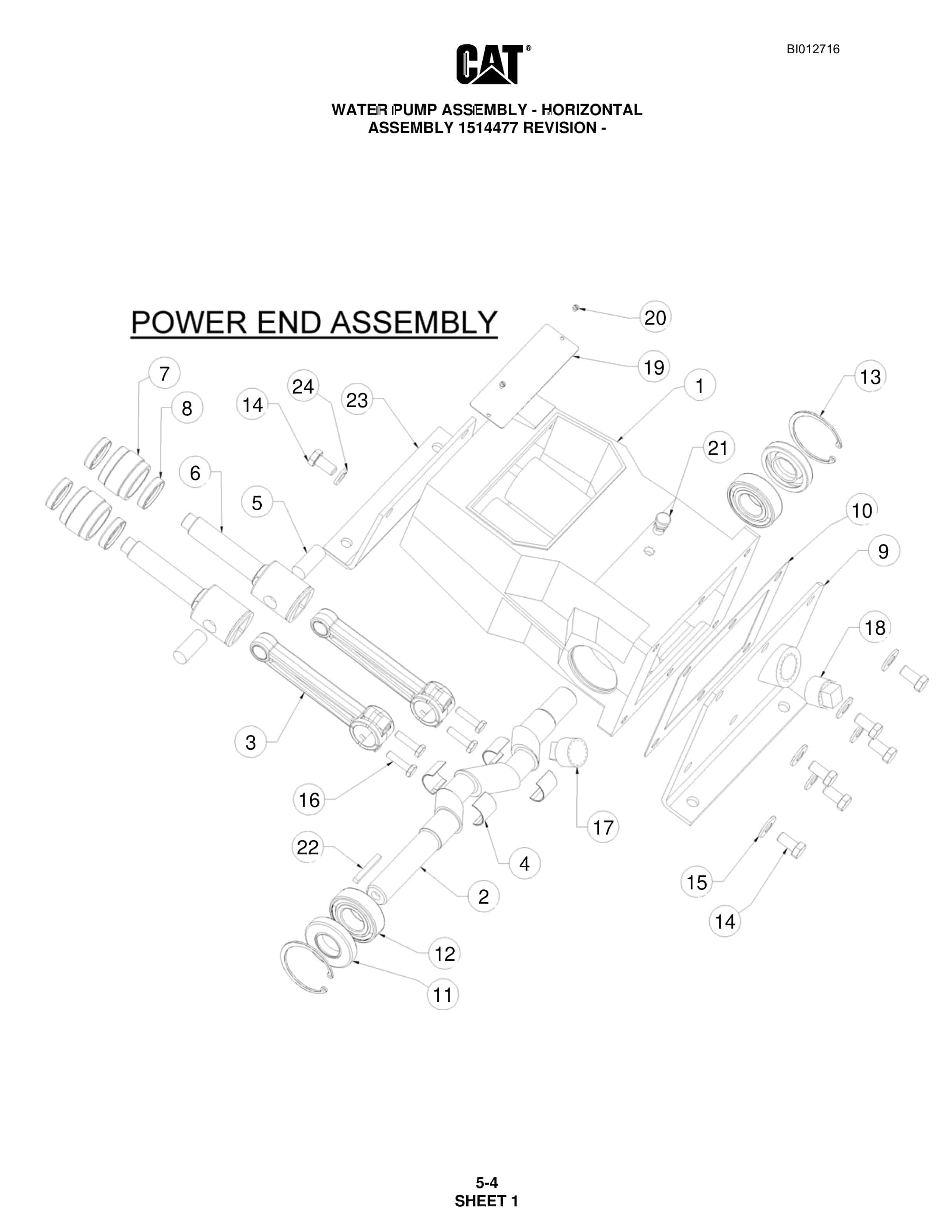 Caterpillar MD6290 Rotary Blasthole Drill Parts Manual BI012716 2 Caterpillar MD6290 Rotary Blasthole Drill Parts Manual BI012716 - Image 2
