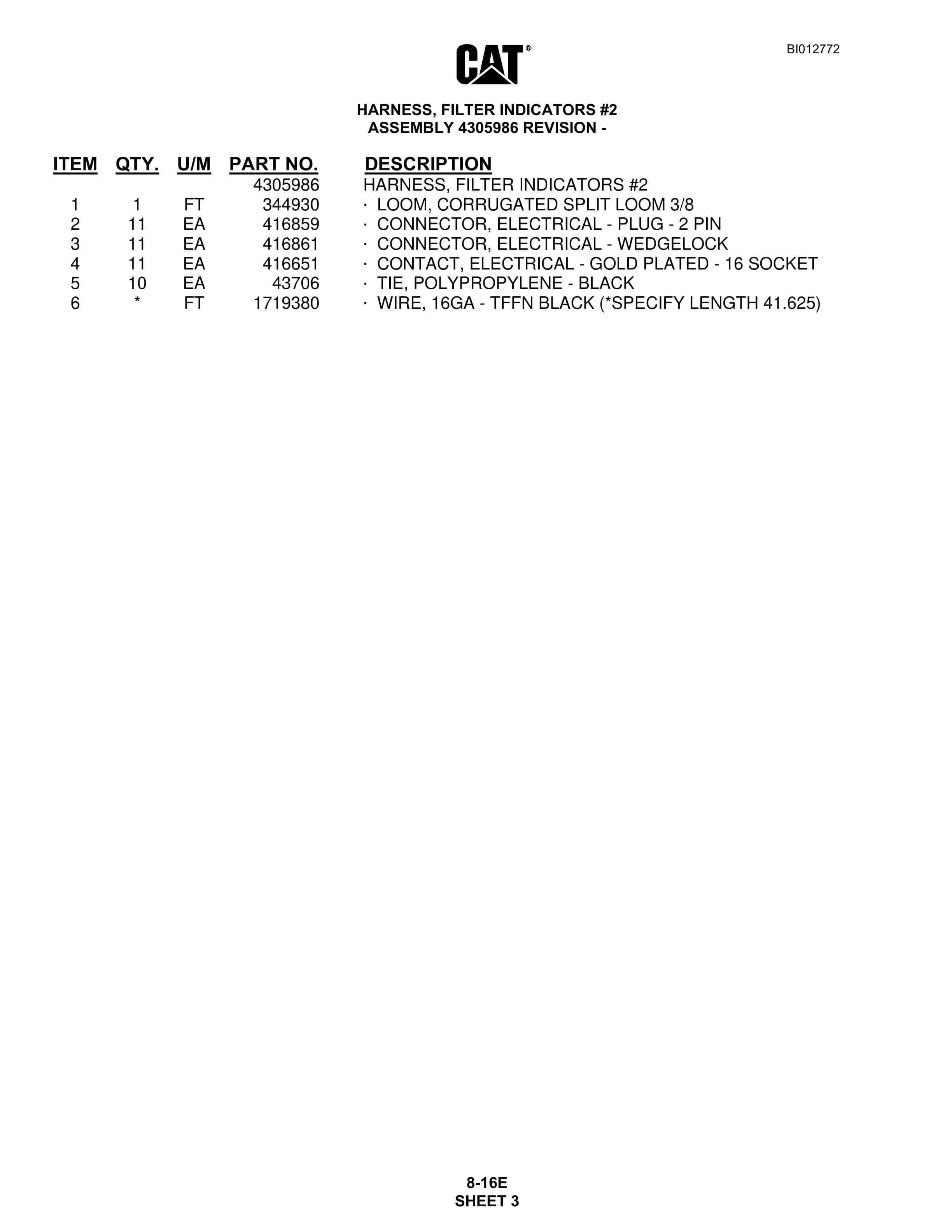 Caterpillar MD6290 Rotary Blasthole Drill Parts Manual BI012772 5 Caterpillar MD6290 Rotary Blasthole Drill Parts Manual BI012772 - Image 5