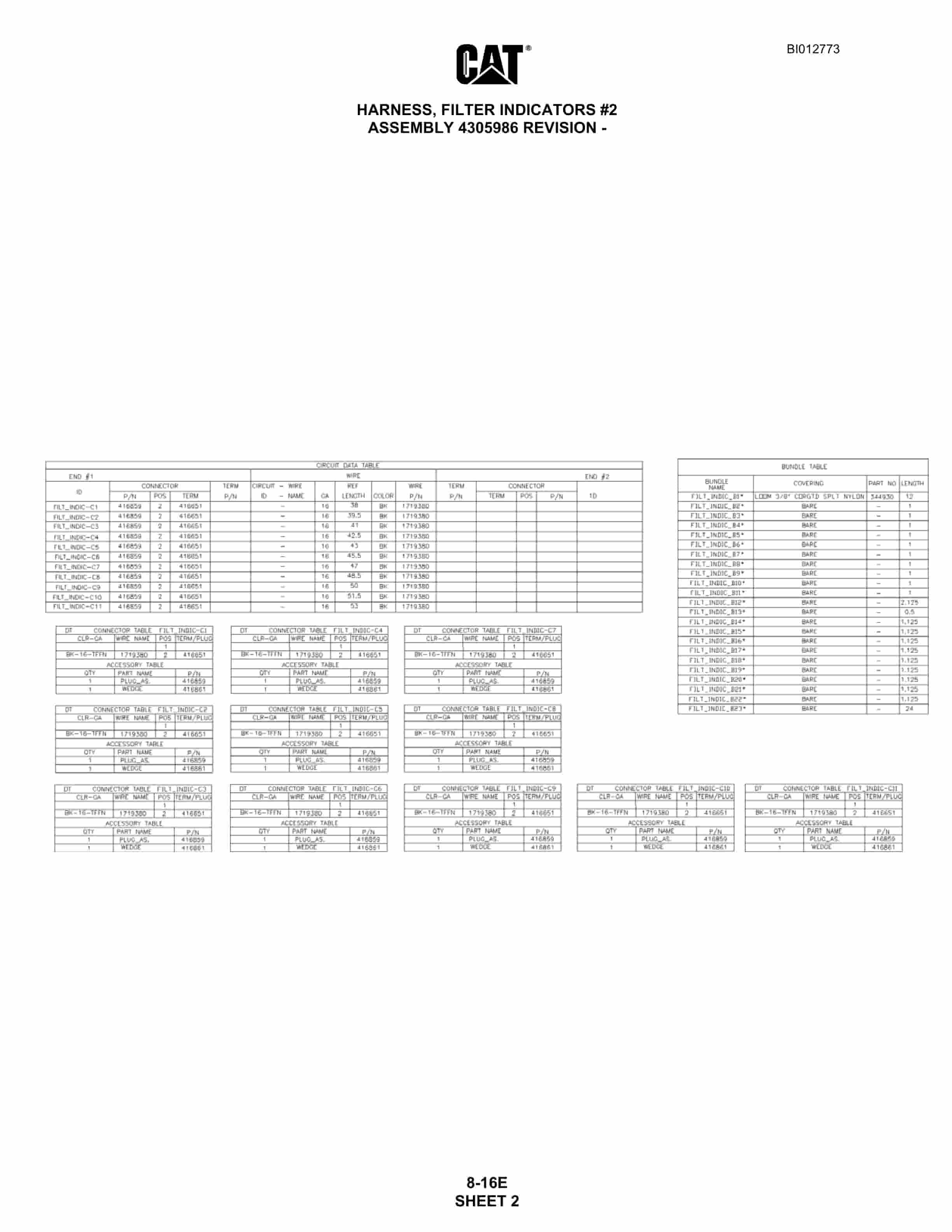 Caterpillar MD6290 Rotary Blasthole Drill Parts Manual BI012773 5 Caterpillar MD6290 Rotary Blasthole Drill Parts Manual BI012773 - Image 5