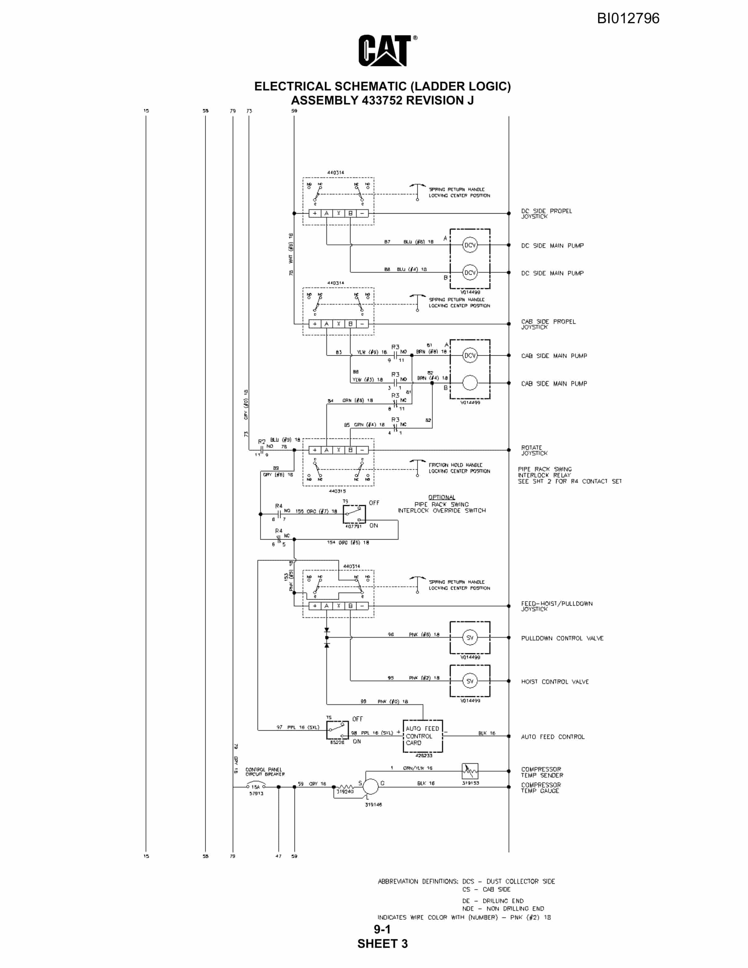Caterpillar MD6290 Rotary Blasthole Drill Parts Manual BI012796 5 Caterpillar MD6290 Rotary Blasthole Drill Parts Manual BI012796 - Image 5