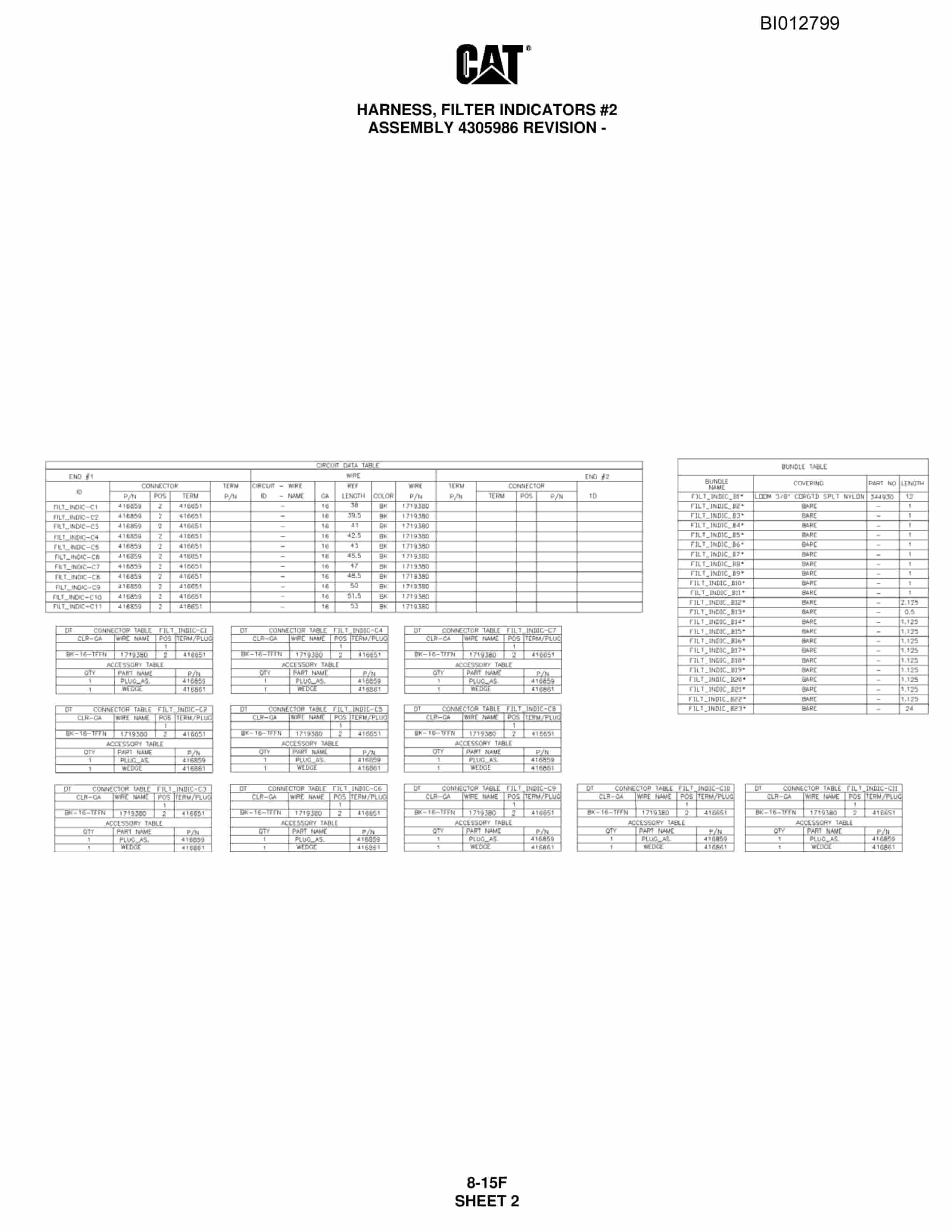Caterpillar MD6290 Rotary Blasthole Drill Parts Manual BI012799 5 Caterpillar MD6290 Rotary Blasthole Drill Parts Manual BI012799 - Image 5