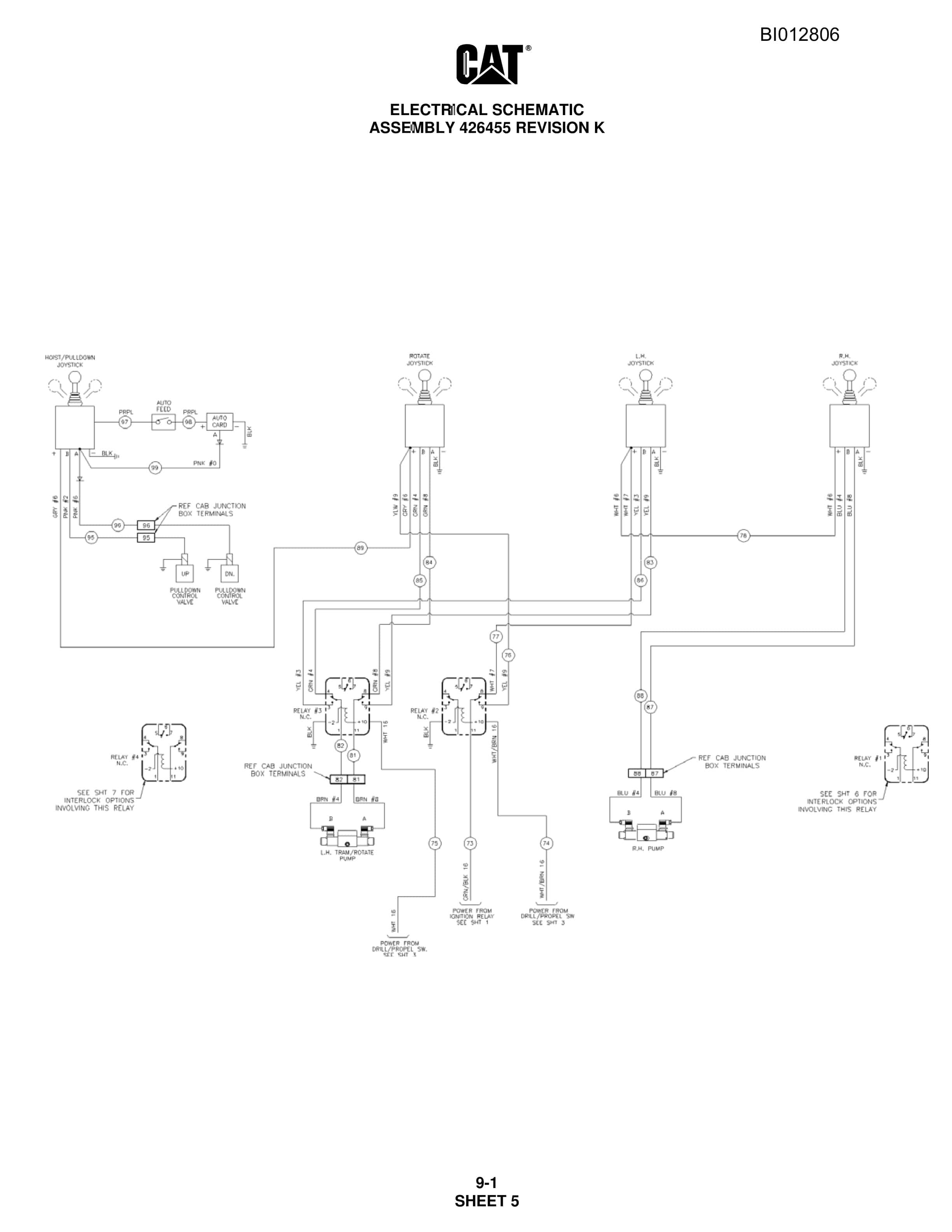 Caterpillar MD6290 Rotary Blasthole Drill Parts Manual BI012806 5 Caterpillar MD6290 Rotary Blasthole Drill Parts Manual BI012806 - Image 5