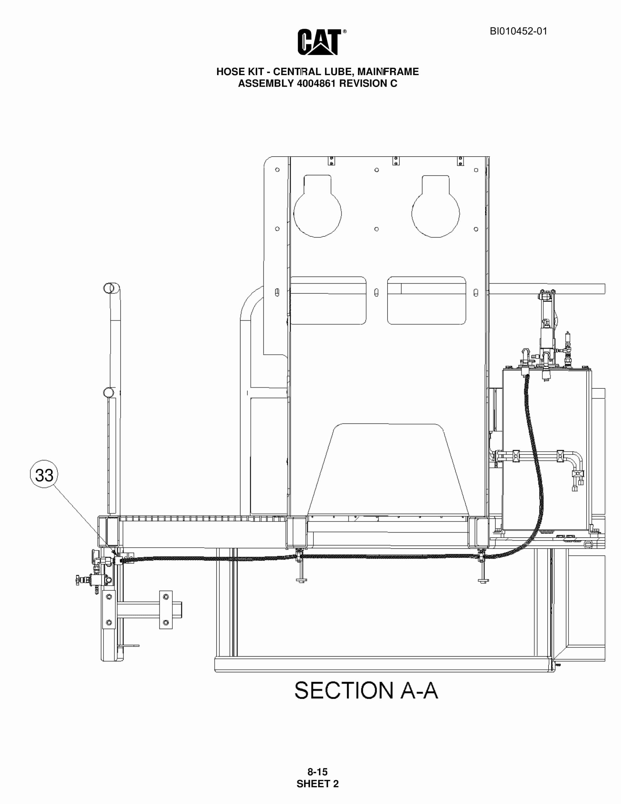 Caterpillar MD6420 Rotary Blasthole Drill Parts Manual BI010452-01 3 Caterpillar MD6420 Rotary Blasthole Drill Parts Manual BI010452-01 - Image 3
