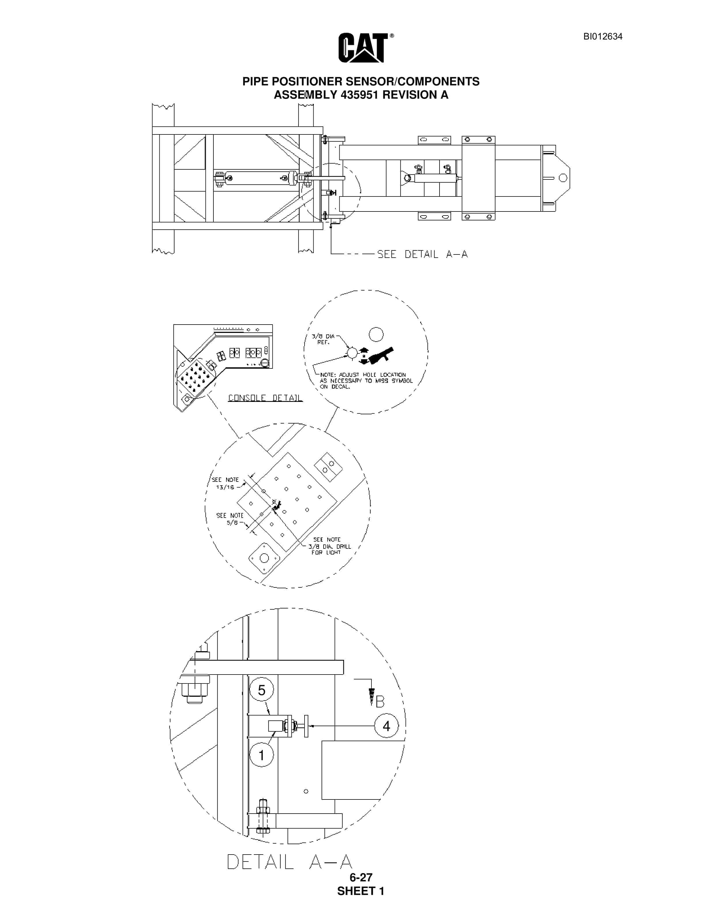 Caterpillar MD6420 Rotary Blasthole Drill Parts Manual BI012634 3 Caterpillar MD6420 Rotary Blasthole Drill Parts Manual BI012634 - Image 3