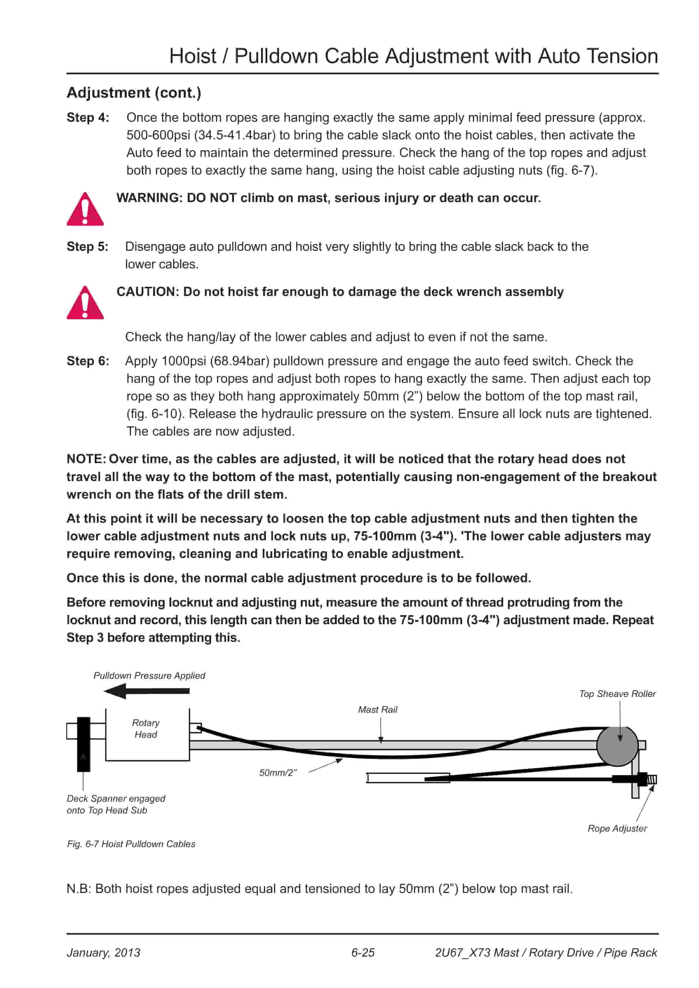 Caterpillar MD6420 Rotary Blasthole Drill Service Manual 91-A13-042 2 Caterpillar MD6420 Rotary Blasthole Drill Service Manual 91-A13-042 - Image 2