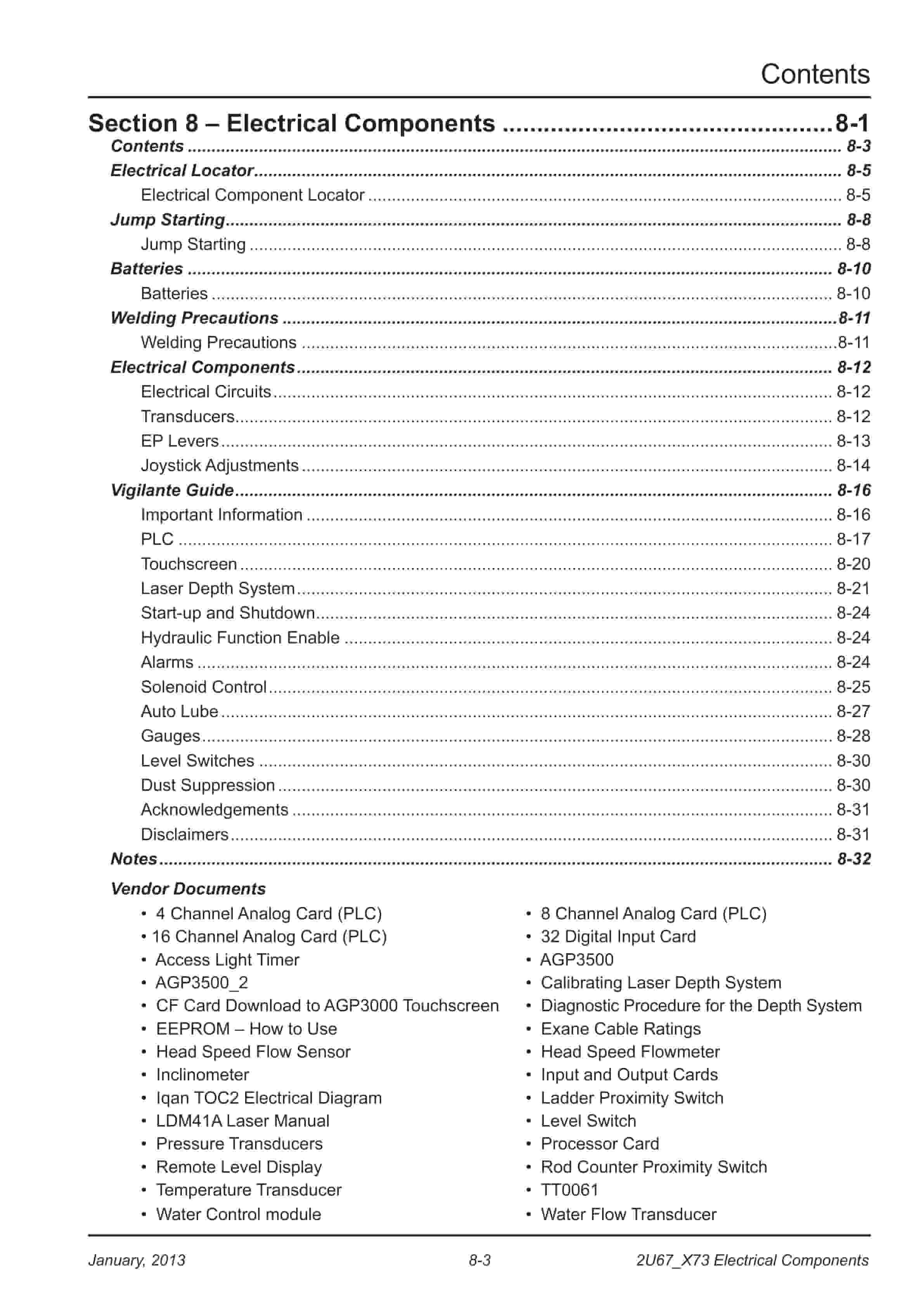 Caterpillar MD6420 Rotary Blasthole Drill Service Manual 91-A13-042 4 Caterpillar MD6420 Rotary Blasthole Drill Service Manual 91-A13-042 - Image 4