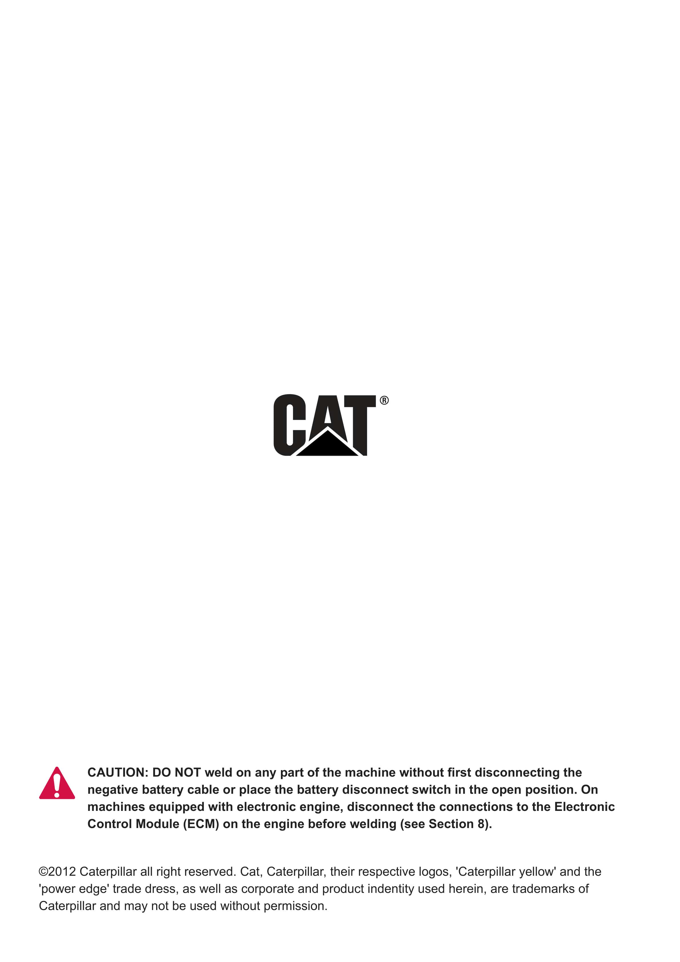 Caterpillar MD6420 Rotary Blasthole Drill Service Manual 91-A13-042 5 Caterpillar MD6420 Rotary Blasthole Drill Service Manual 91-A13-042 - Image 5