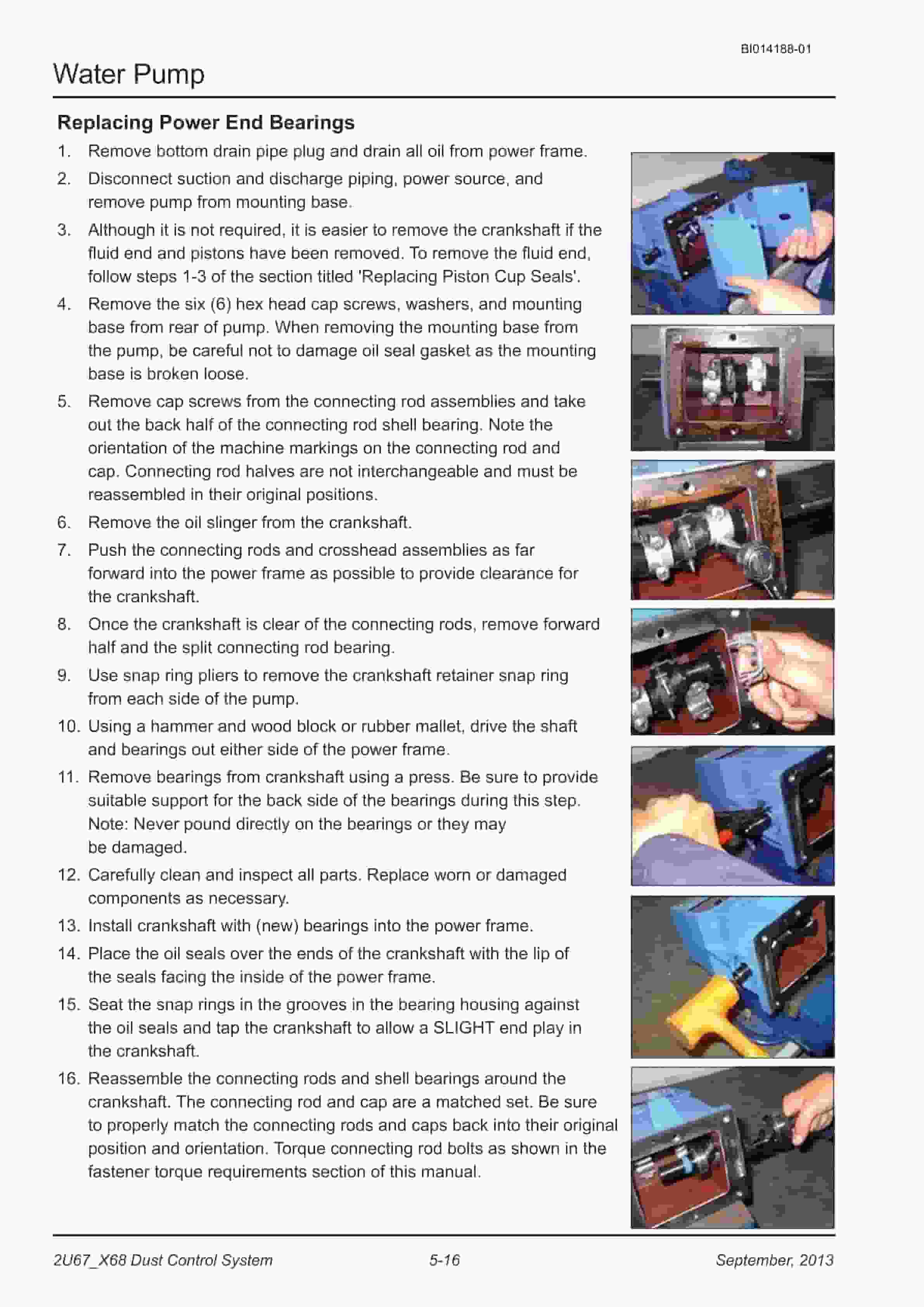 Caterpillar MD6420 Rotary Blasthole Drill Service Manual BI014188-01 2 Caterpillar MD6420 Rotary Blasthole Drill Service Manual BI014188-01 - Image 2